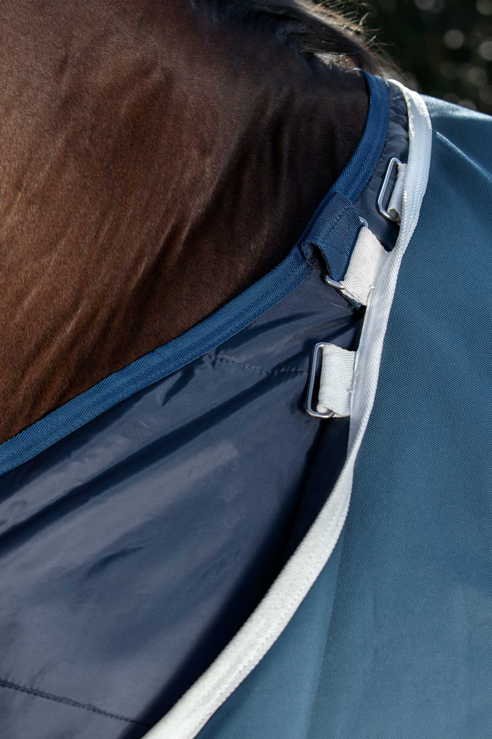 Horseware Amigo AmEco 12 Plus derka padokowa z odpinanym szyją, 0 g