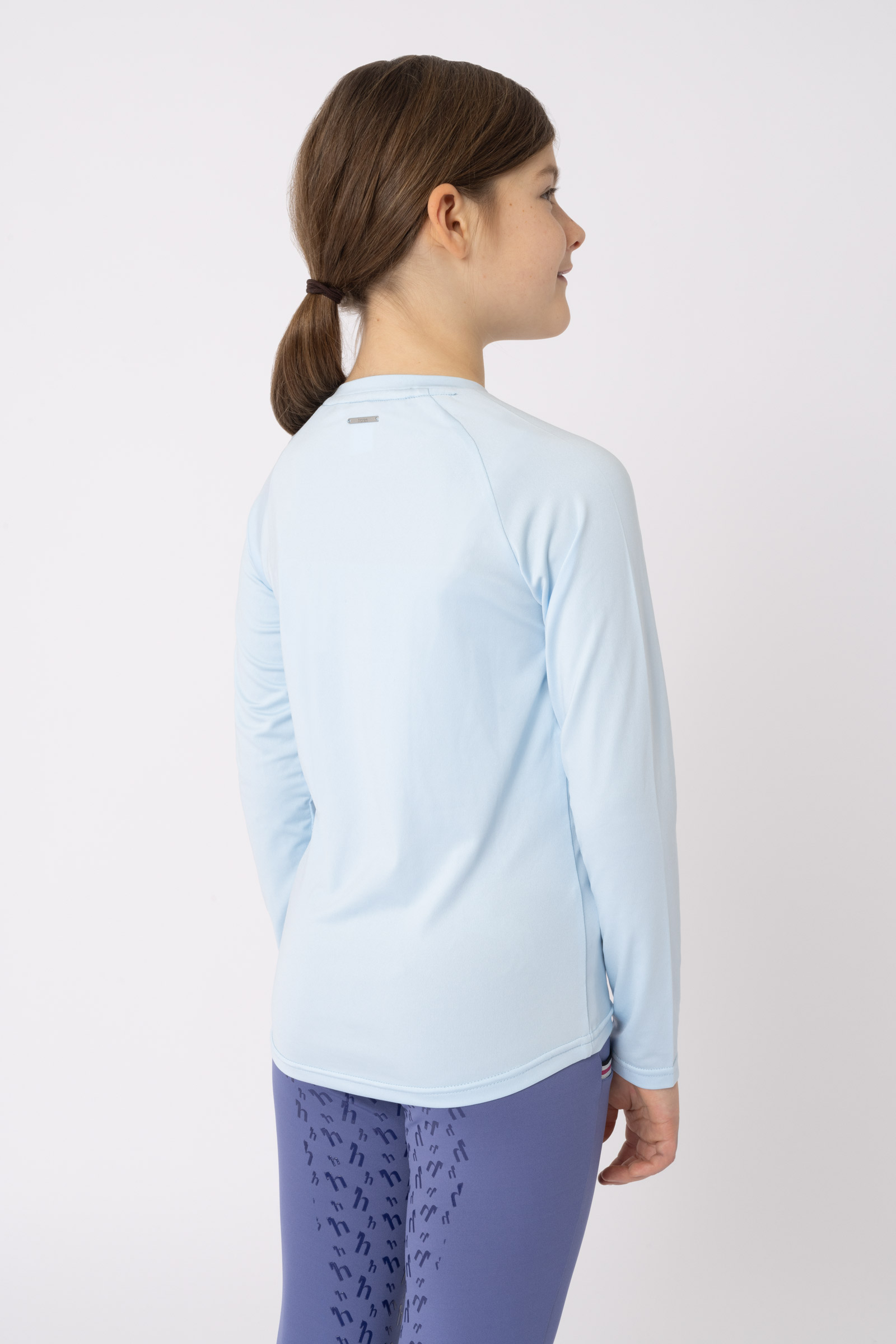 Techniczny longsleeve dziecięcy Horze Flora