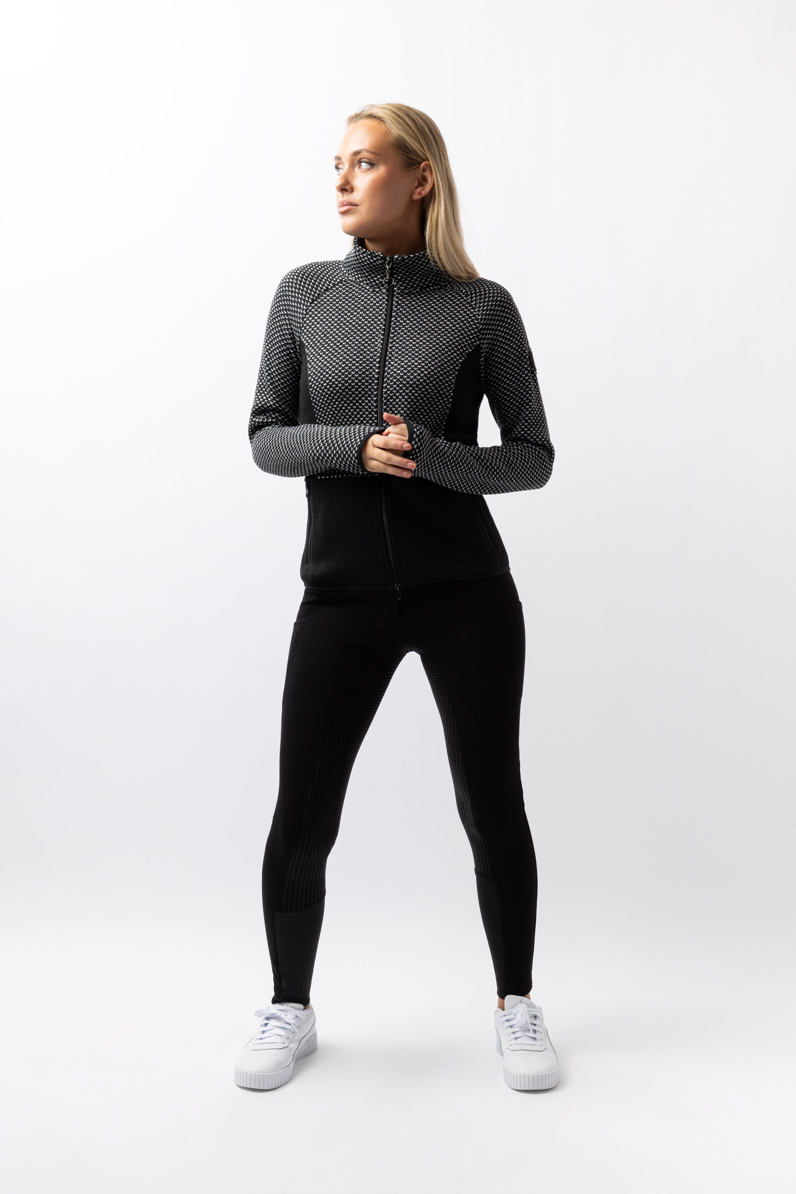 Horze Neve Fleece Kurtka Jeździecka