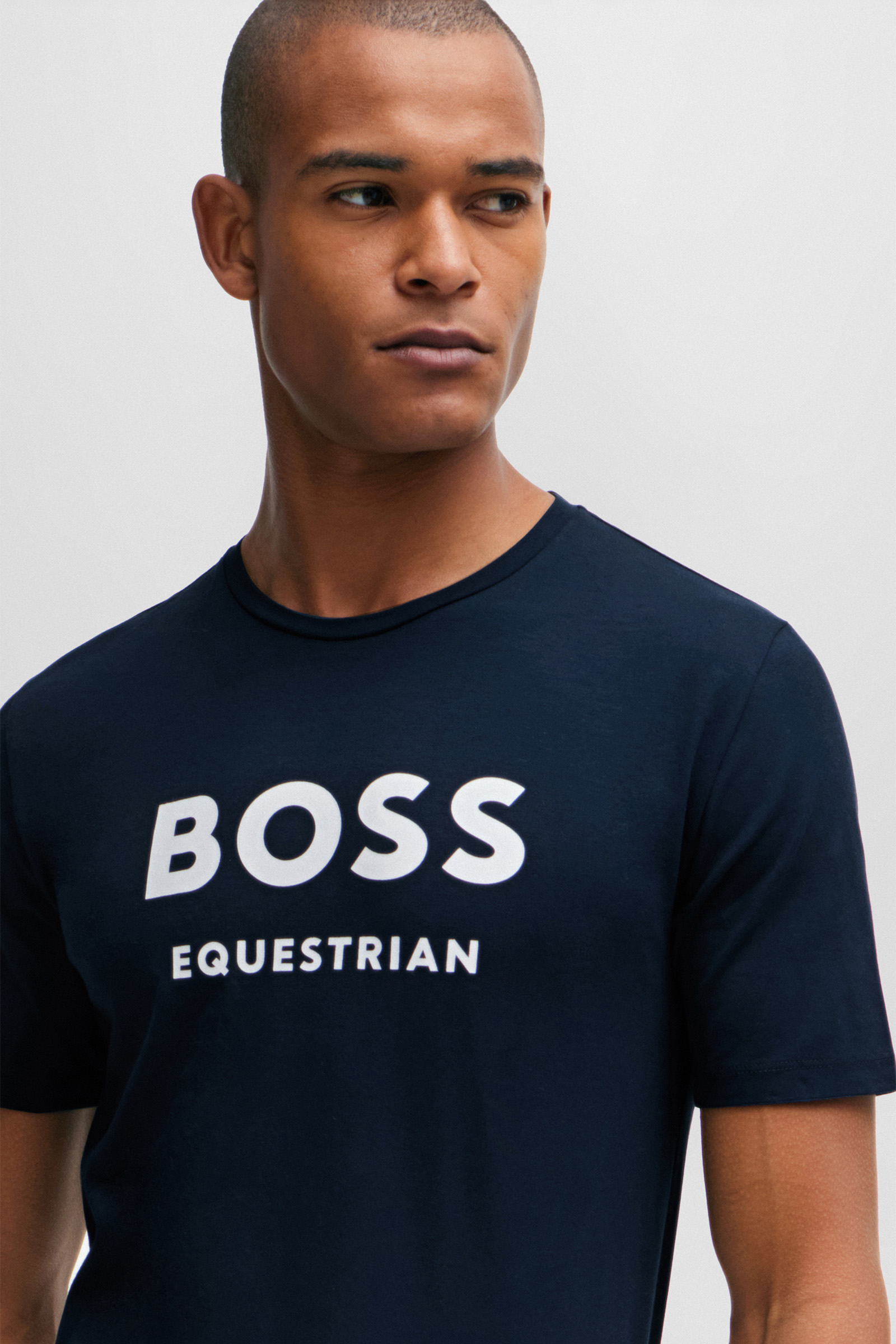 T-shirt Boss Pierce z logo