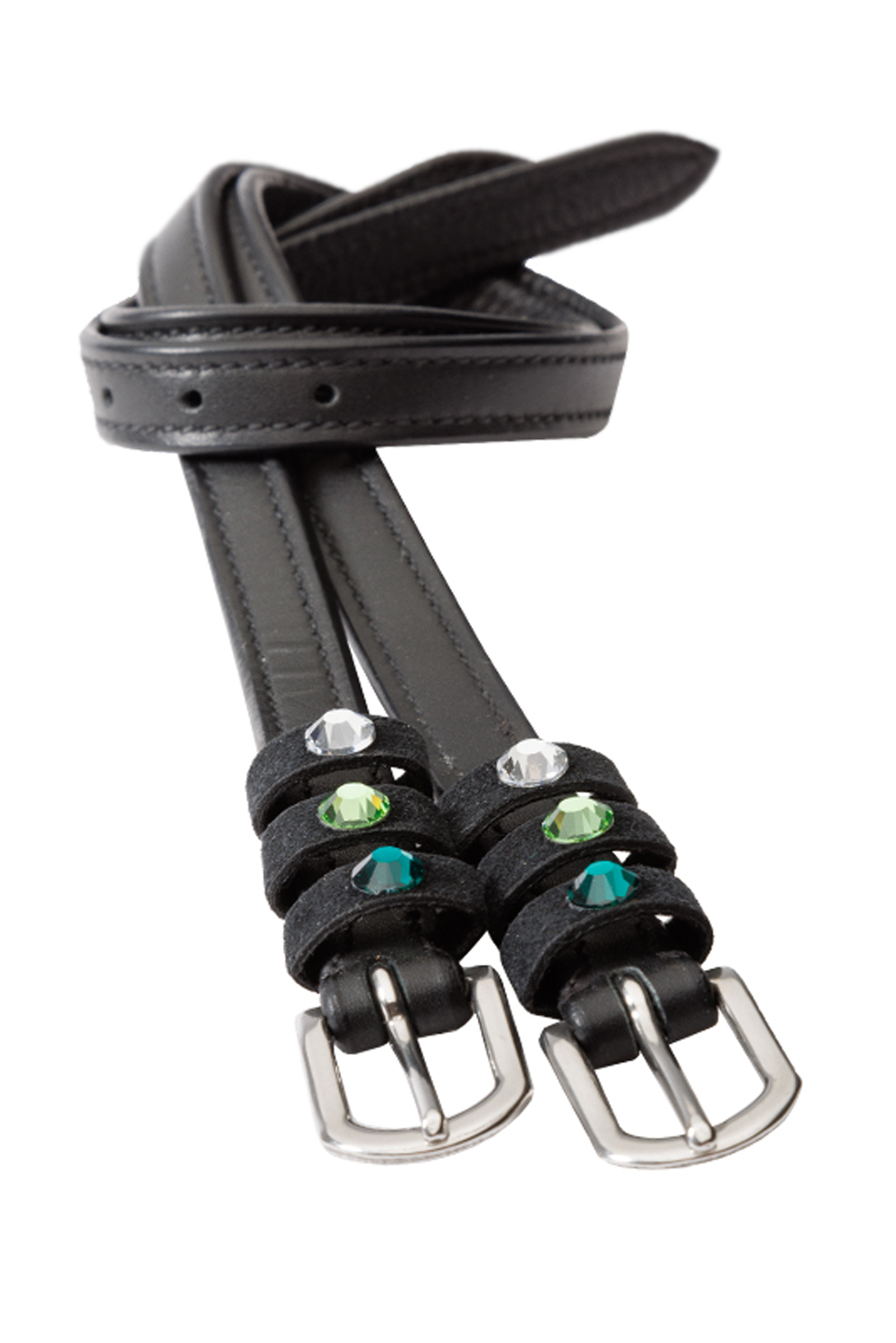 Black/Green/White Kavalkade Seasons Dreams Paski do ostr&oacute;g