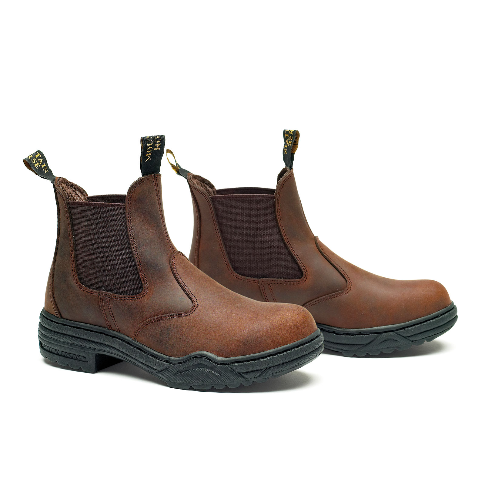 Chocolate Brown Mountain Horse Jodhpur Buty Stajenne