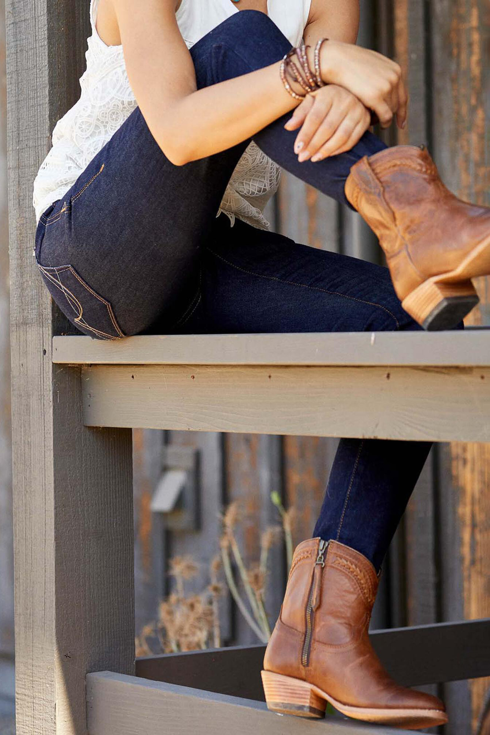 Ariat Sidewinder damskie jeansy skinny z optymalną wysokością talii i ultra-stretch