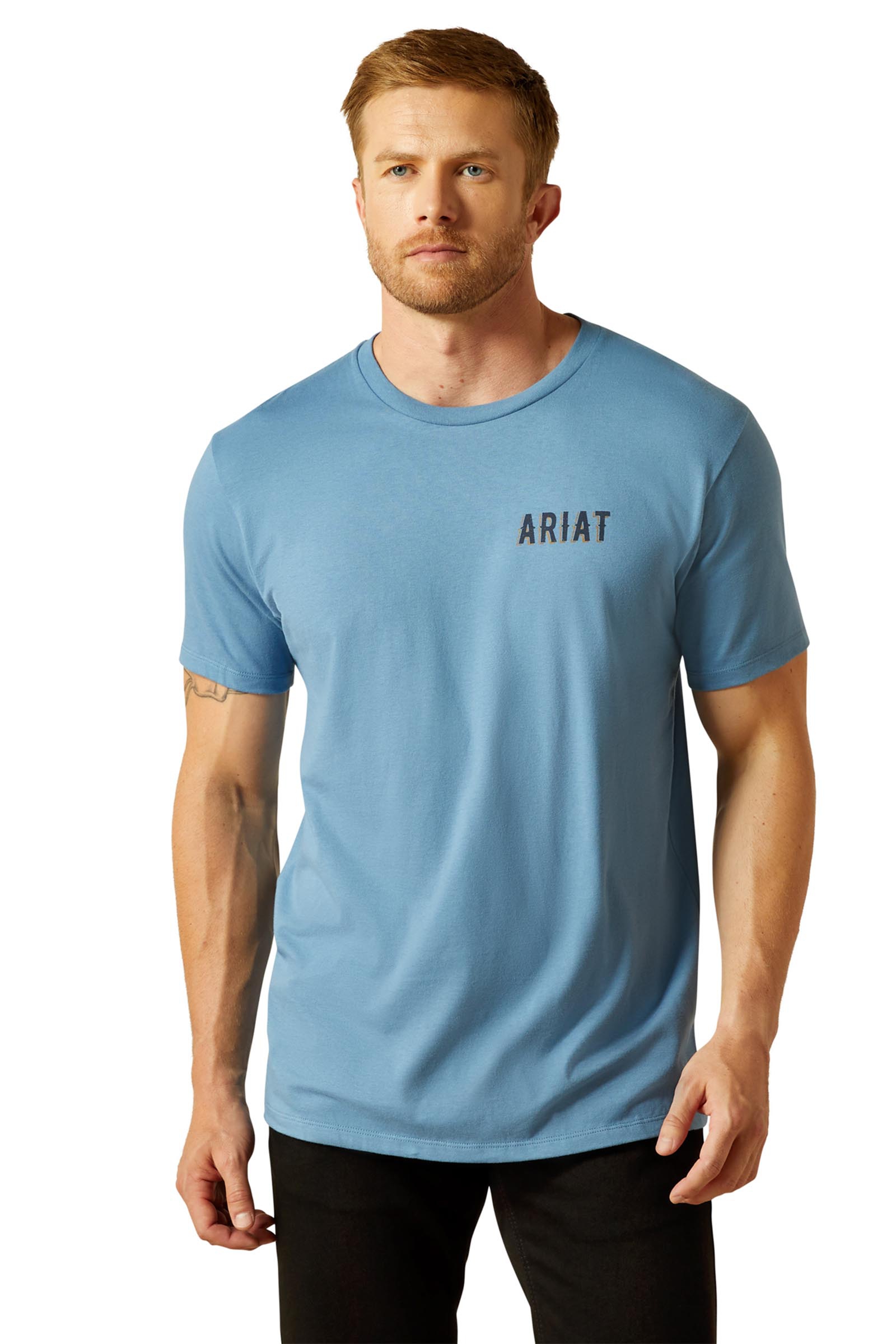 Ariat Blazing Saddle męski t-shirt