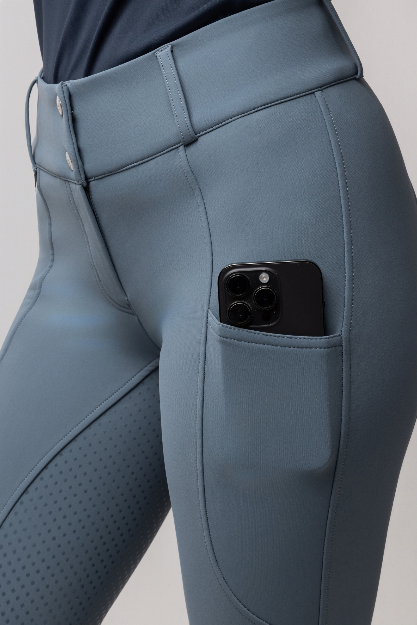 Horze Grand Prix Pro damskie bryczesy thermo full grip