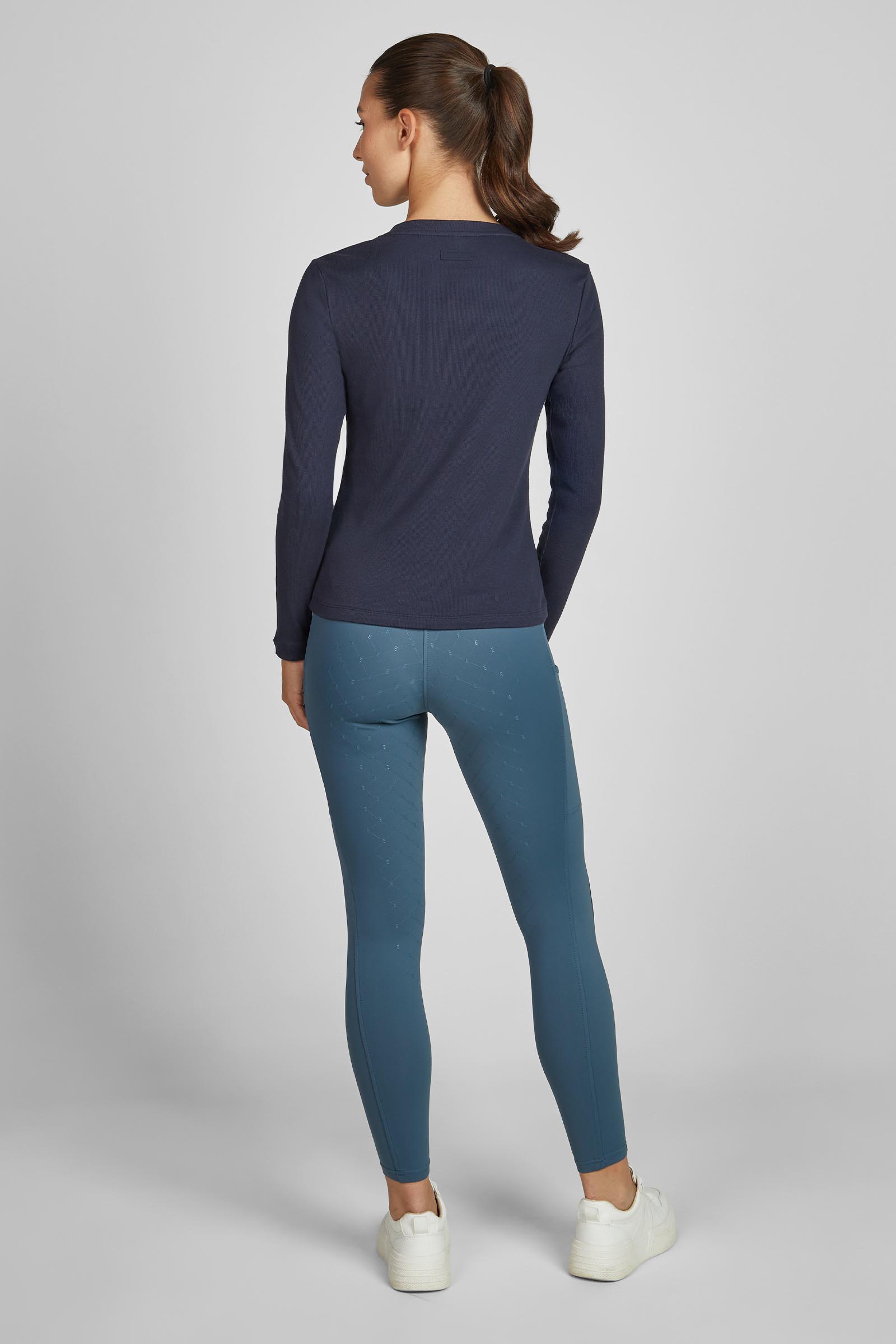 Eskadron Classic Sport SS26 Damska koszulka prążkowana z długim rękawem