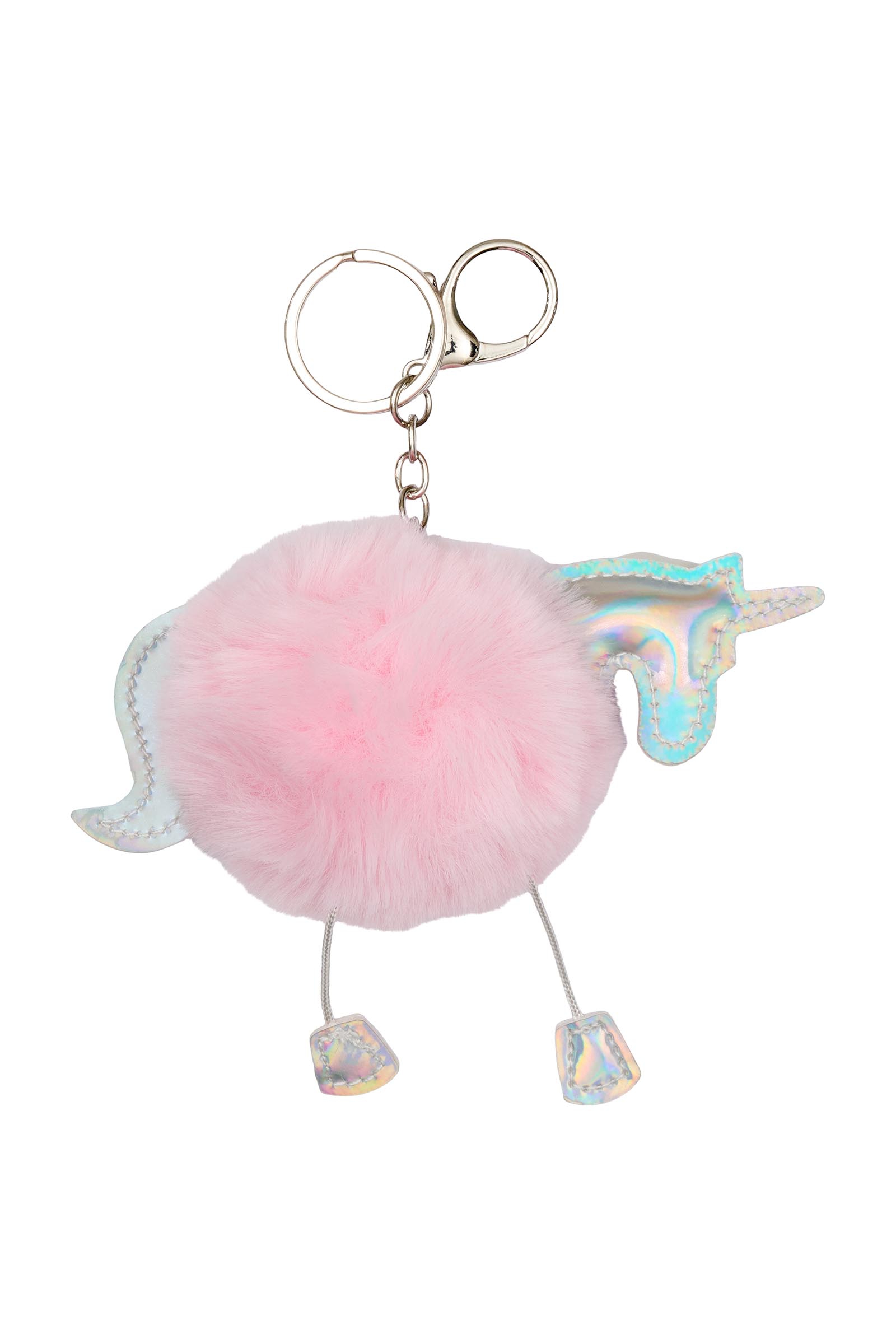 Equipage Unicorn Pompom Keychain