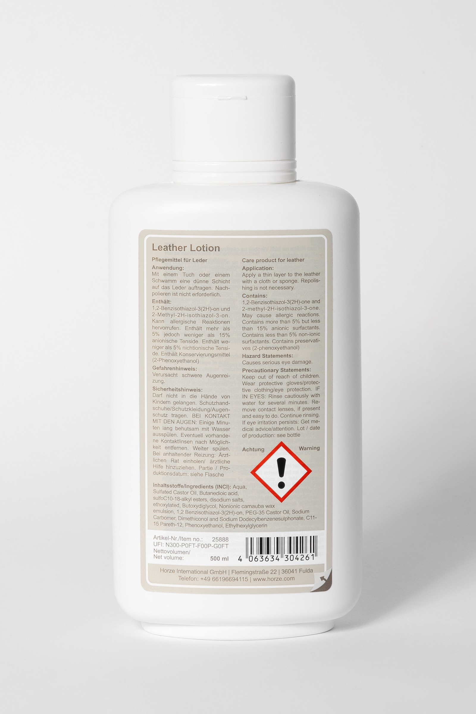 Horze Leather Lotion, płyn do pielęgnacji produkt&oacute;w sk&oacute;rzanych, 200 ml