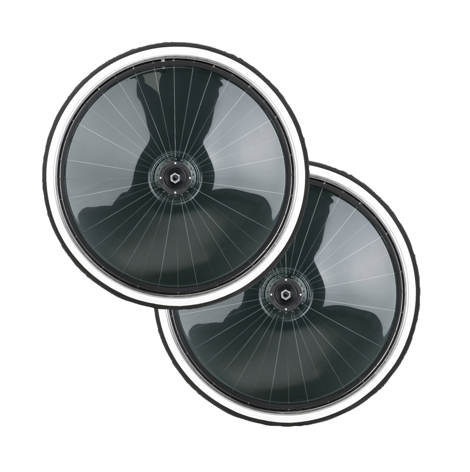 Finntack Sulky wheel 28’’, stainless steel w/ pvc covers (sold in pairs)