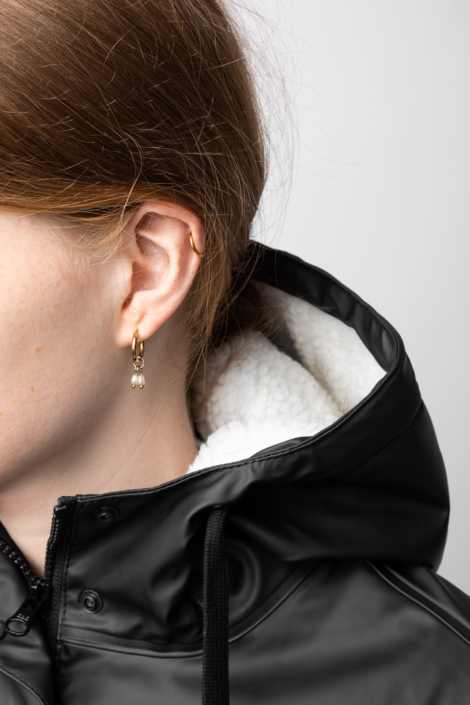 Damska kurtka przeciwdeszczowa z polarem Horze Billie