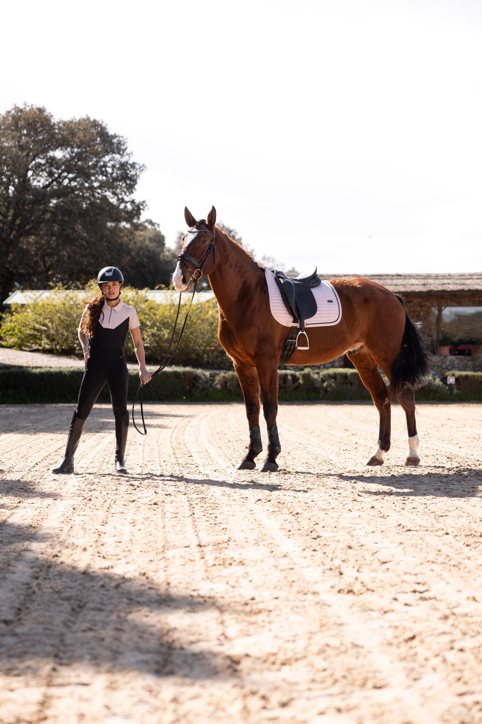 B Vertigo Giselle damska dwukolorowa koszulka polo  