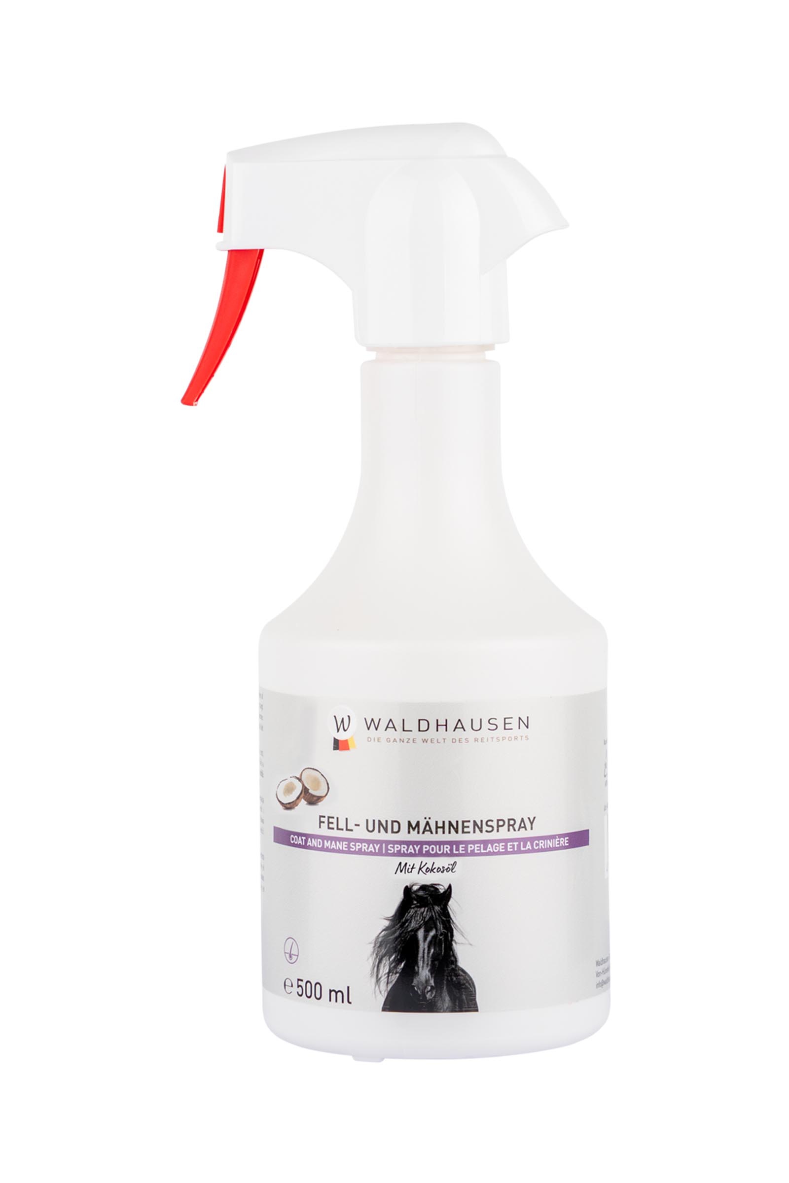 Waldhausen spray do sierści i grzywy z olejem kokosowym, 500 ml