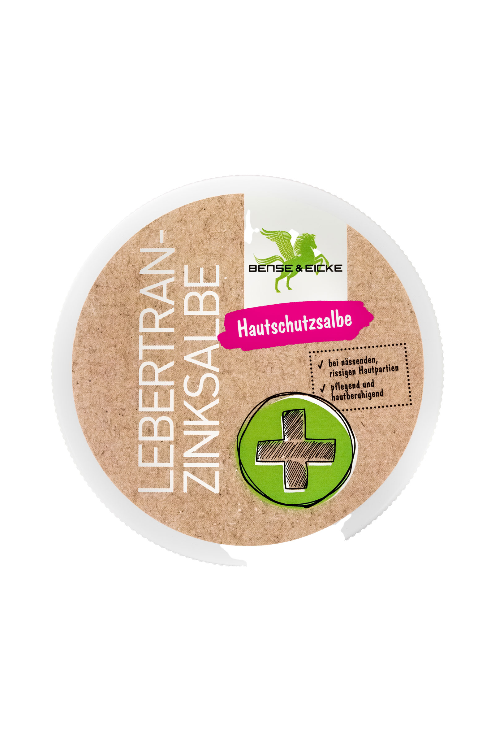 Bense & Eicke Olej z wątroby dorsza - Maść cynkowa, 250 g