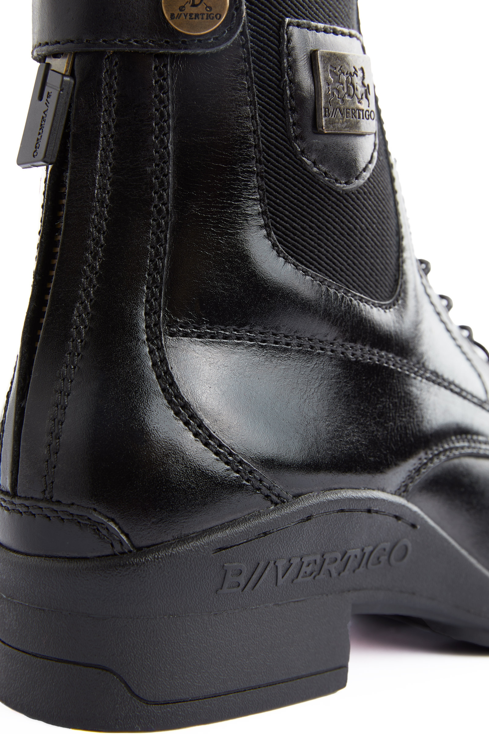 Damskie sznurowane sztyblety sk&oacute;rzane B Vertigo Jupiter