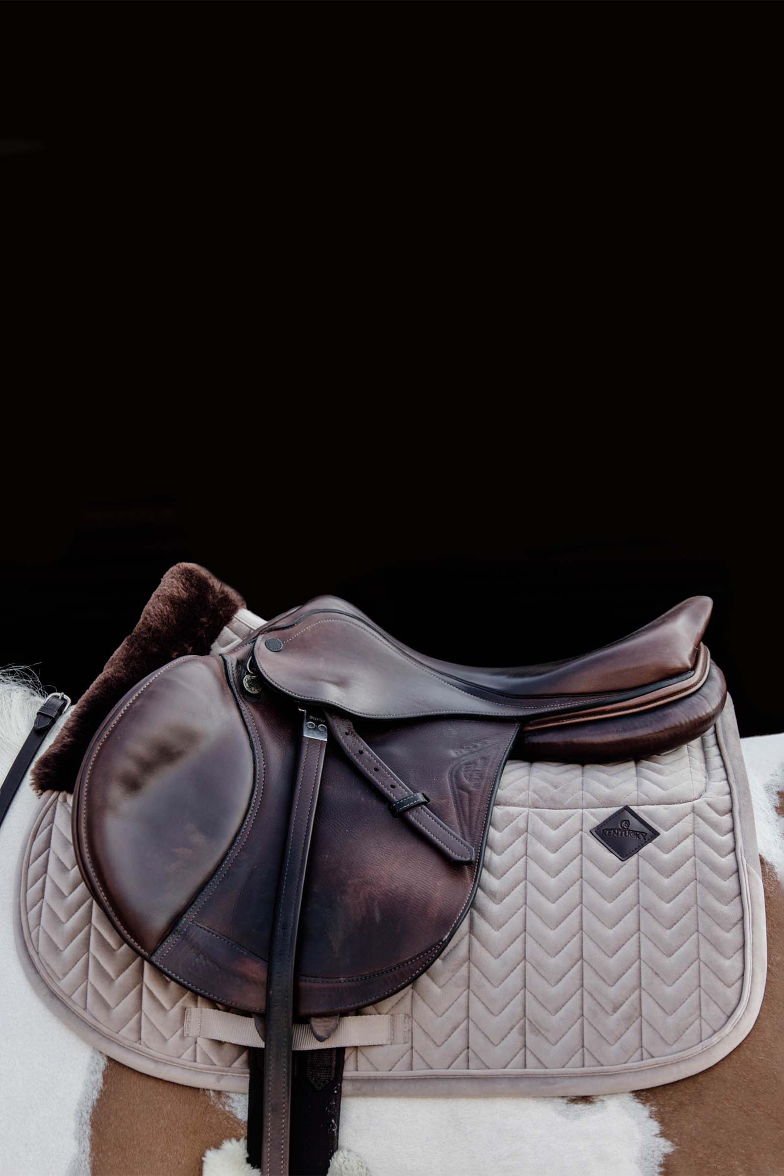 Kentucky Horsewear Velvet Przyjazny dla skóry czaprak skokowy