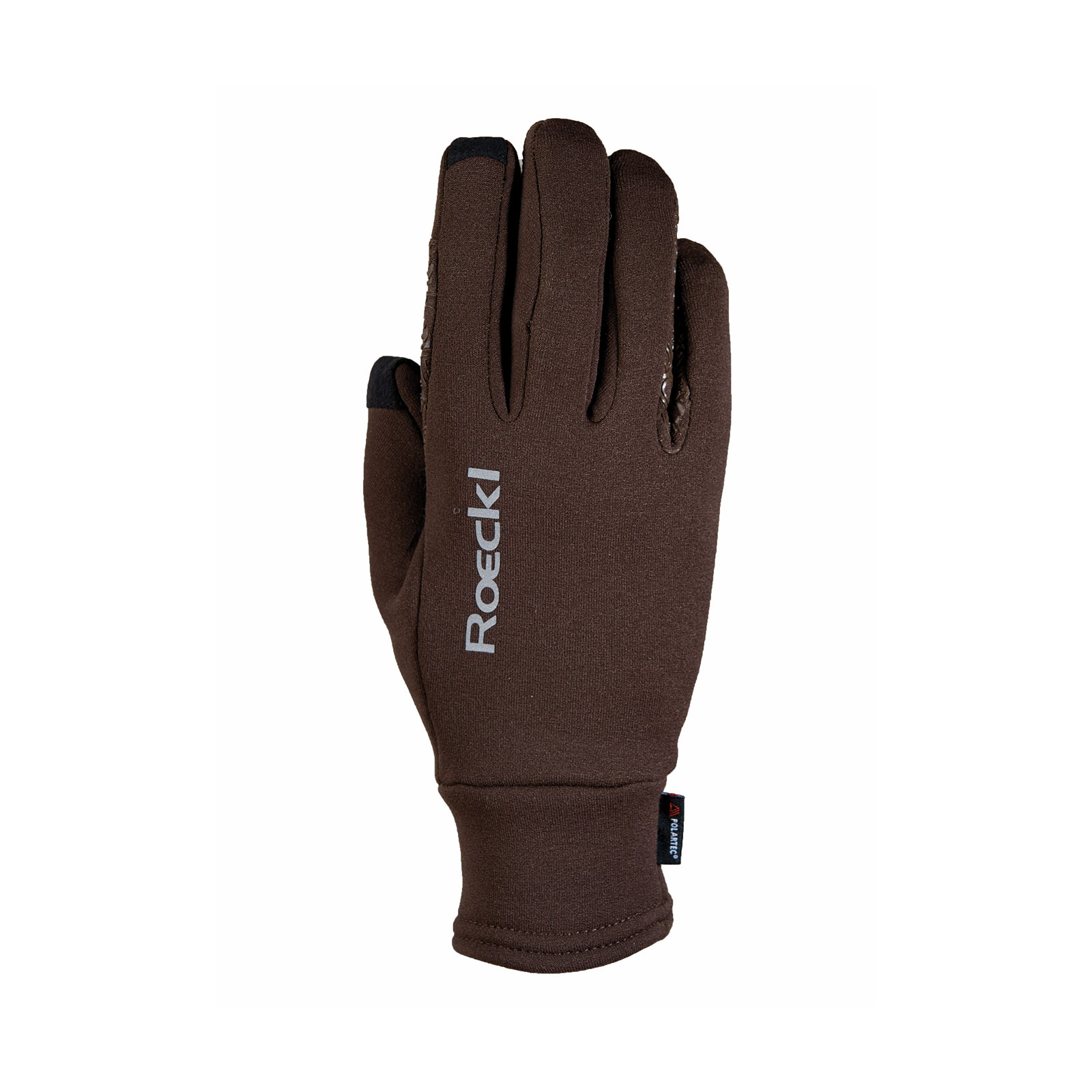 Dark Brown Rękawiczki Roecl Weldon Polartec Power Stretch