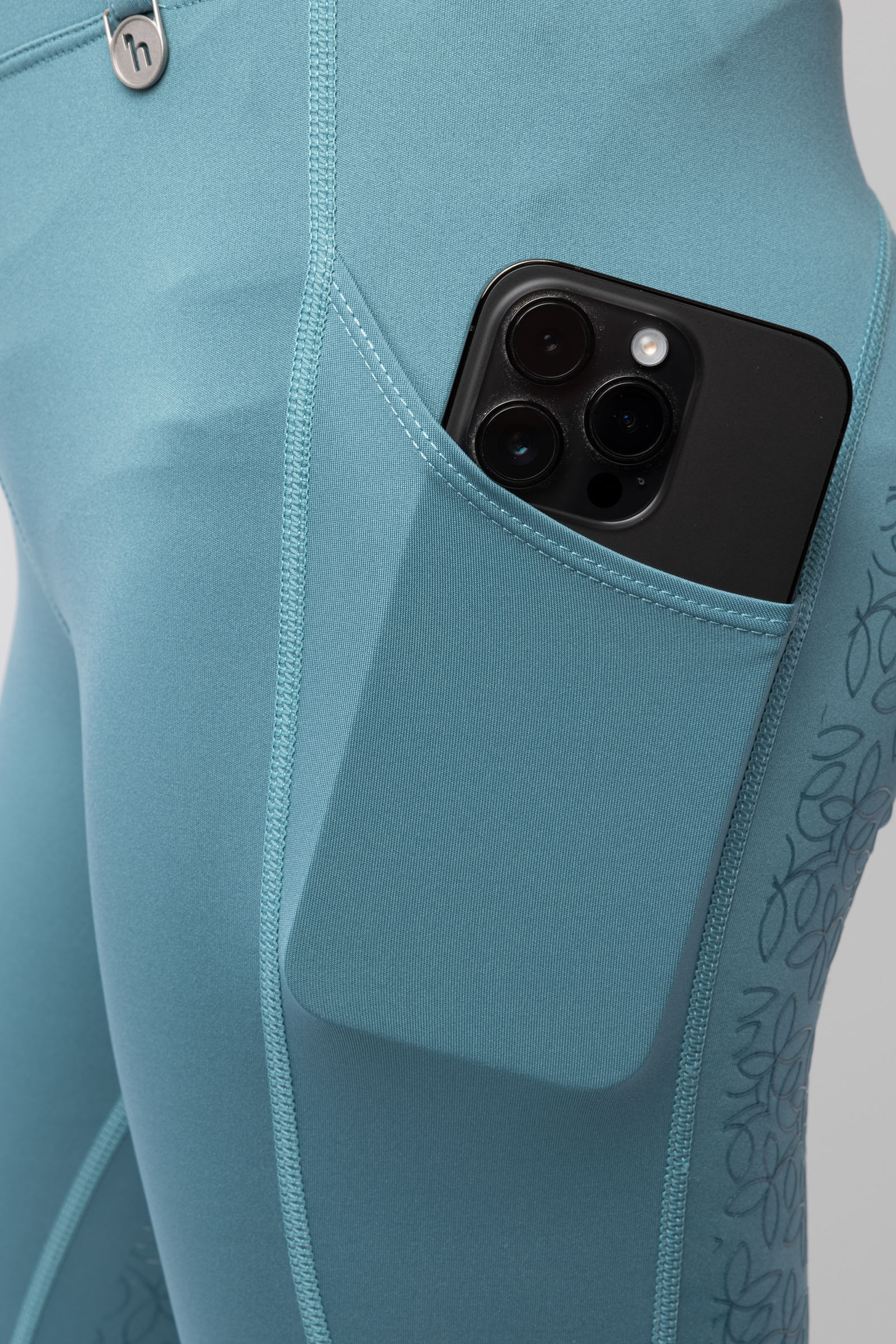 Horze Dea dziecięce legginsy z pełnym lejem  