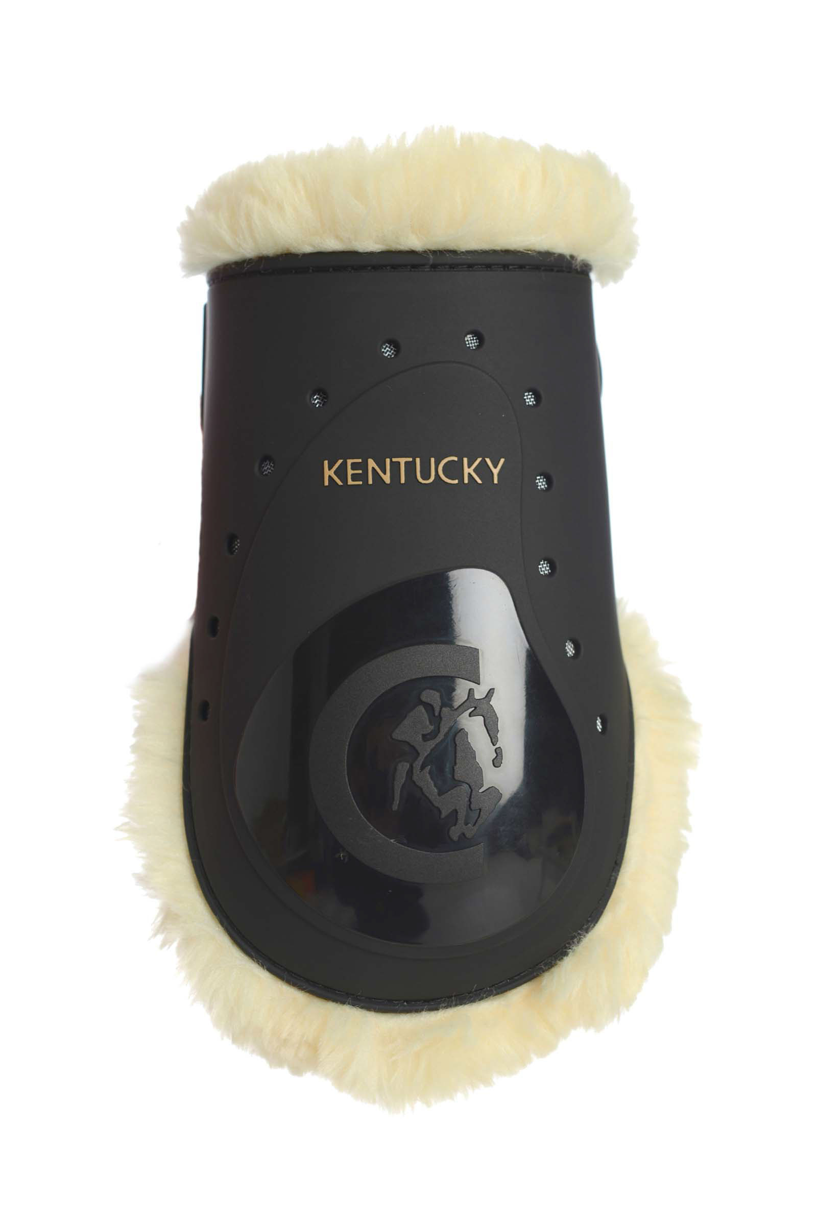 Ochraniacze tylne z futrem owczym Kentucky Horsewear Sheepskin Fetlock