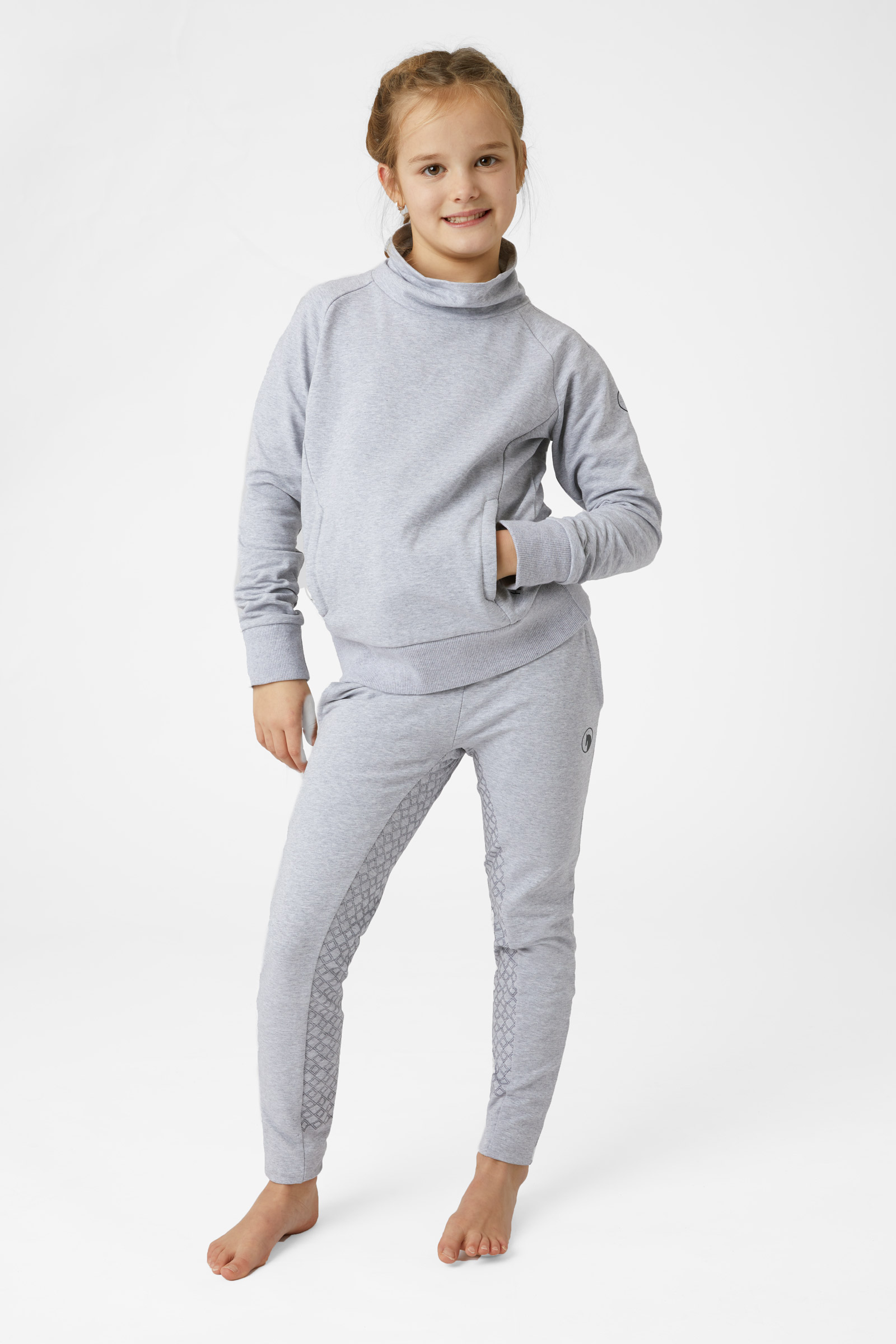 Horze Emmie Dziecięca bluza z bawełny organicznej