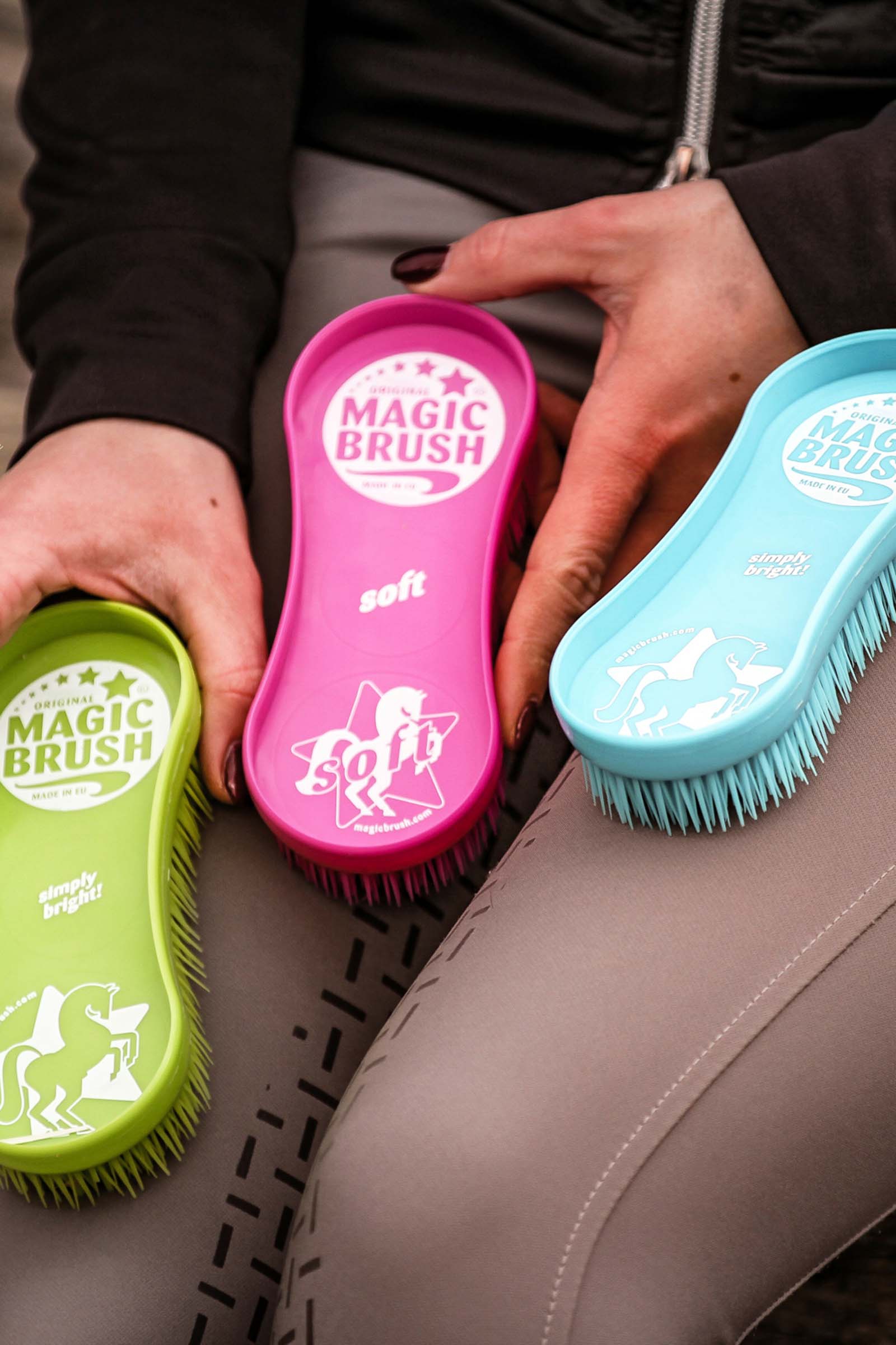 MagicBrush Tęczowy zestaw szczotek