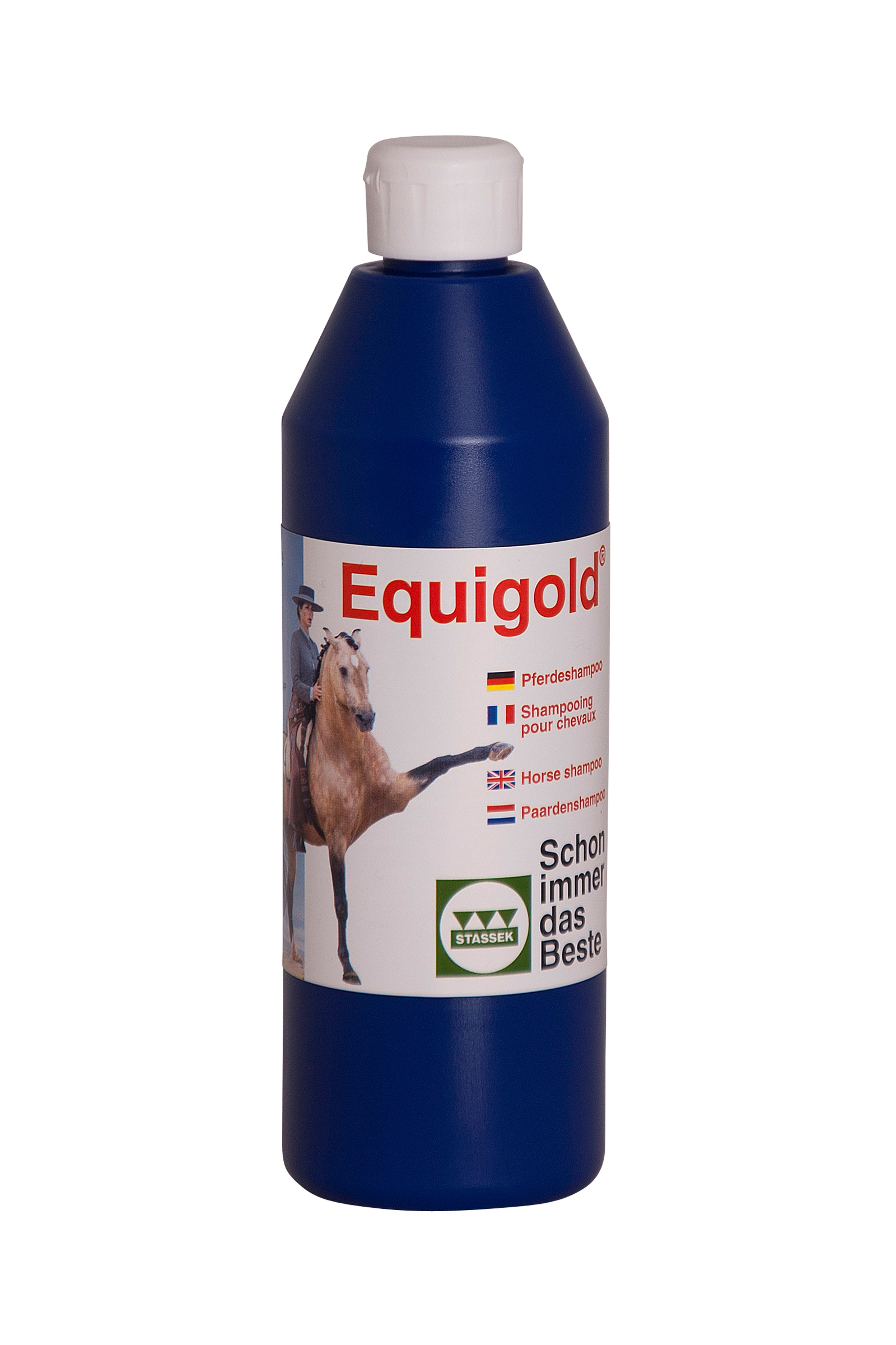 Szampon dla koni Stassek Equigold, 500 ml