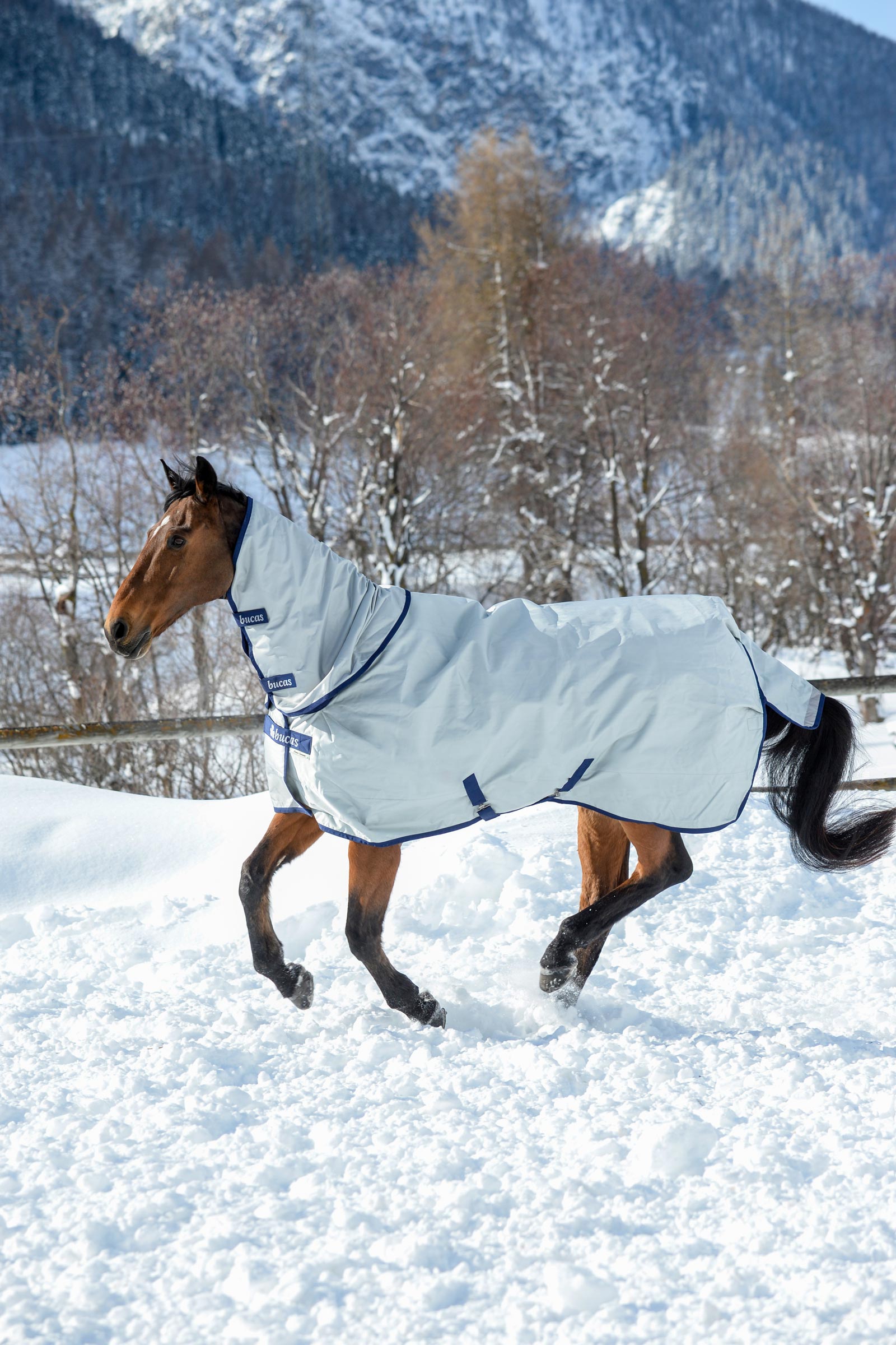 Bucas Power część szyjna do derki padokowej, 300g