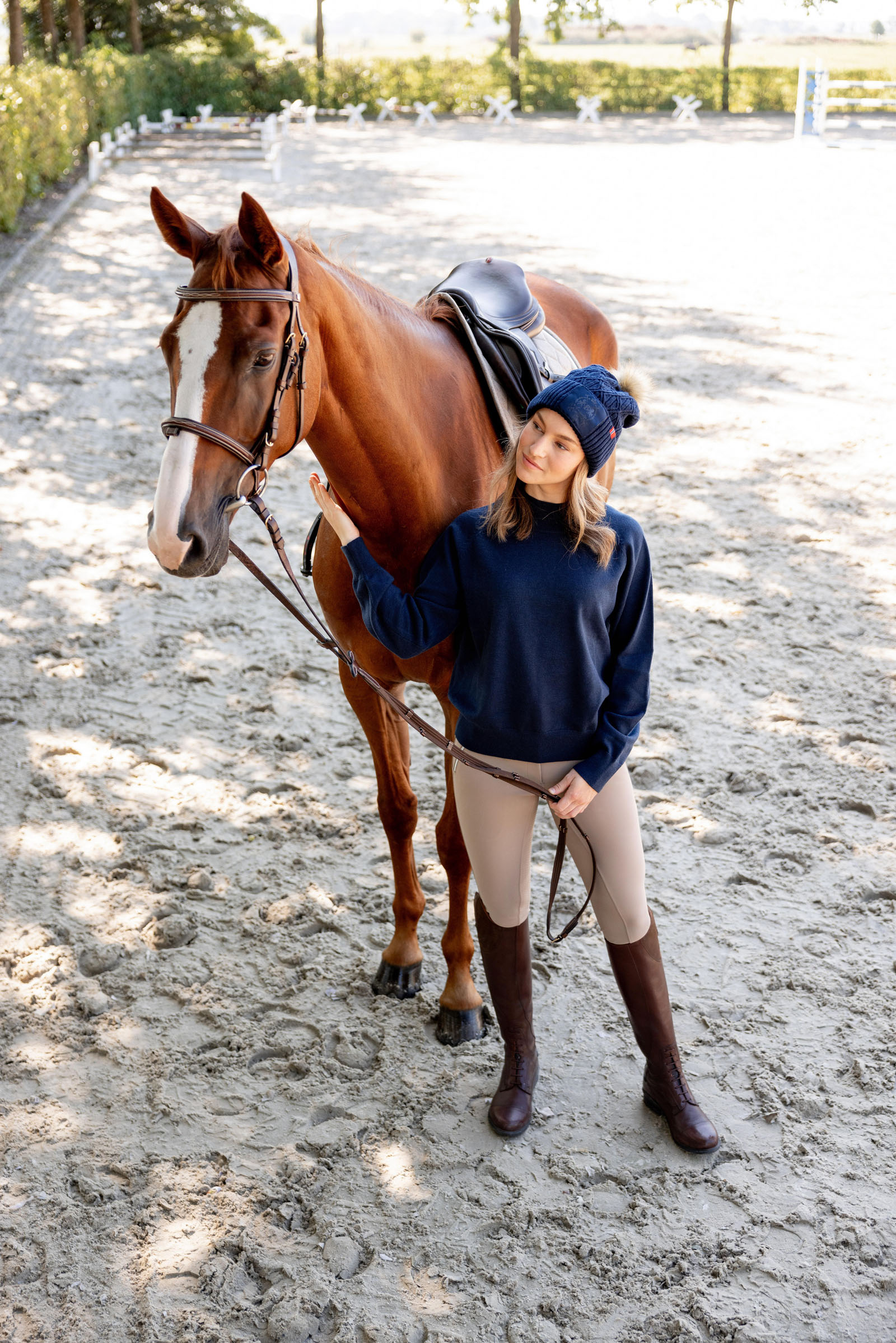 B Vertigo Faye Pulower z mieszanki wełny