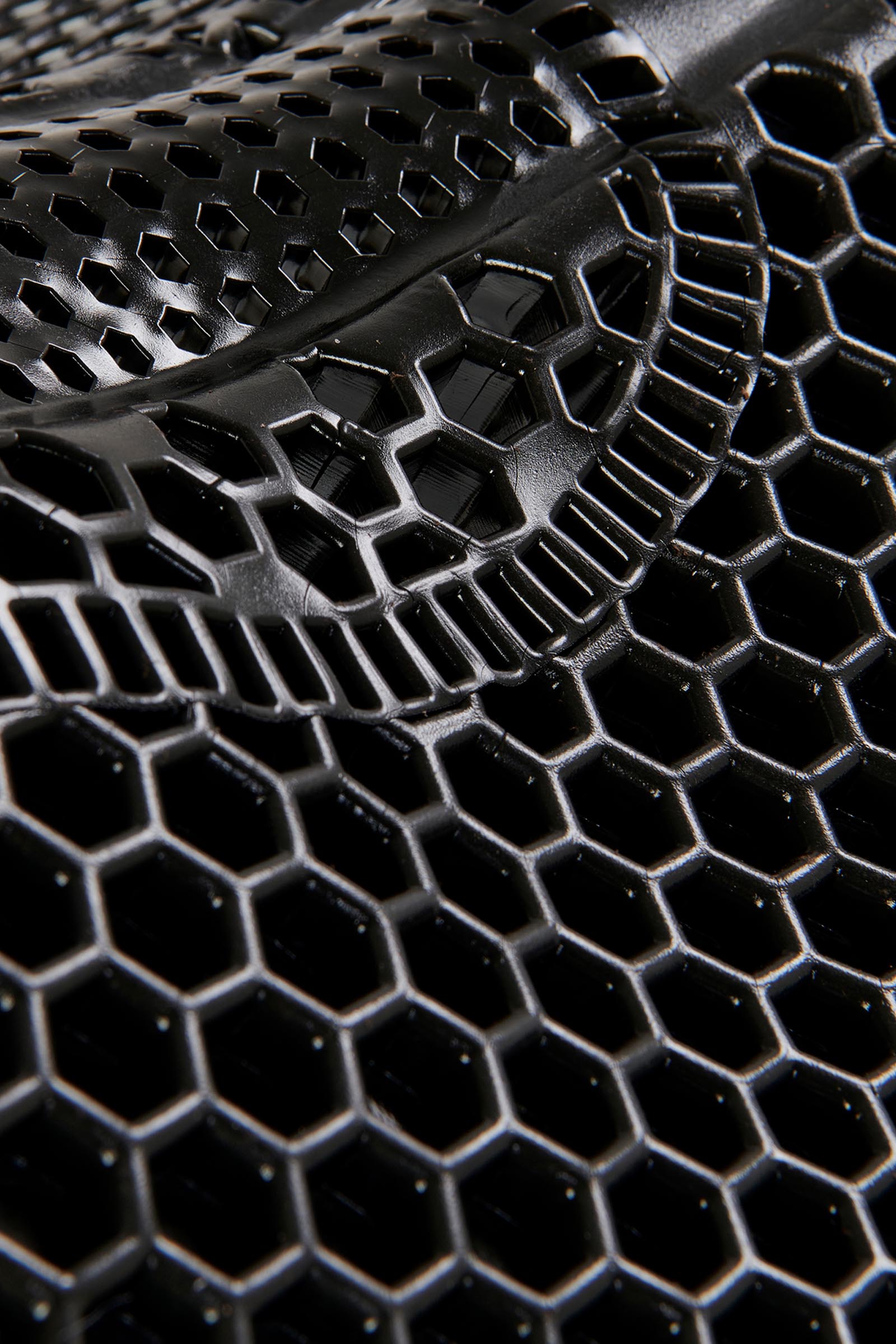 Acavallo Żelowa podkładka antypoślizgowa Hexagonal Microfleece płaska