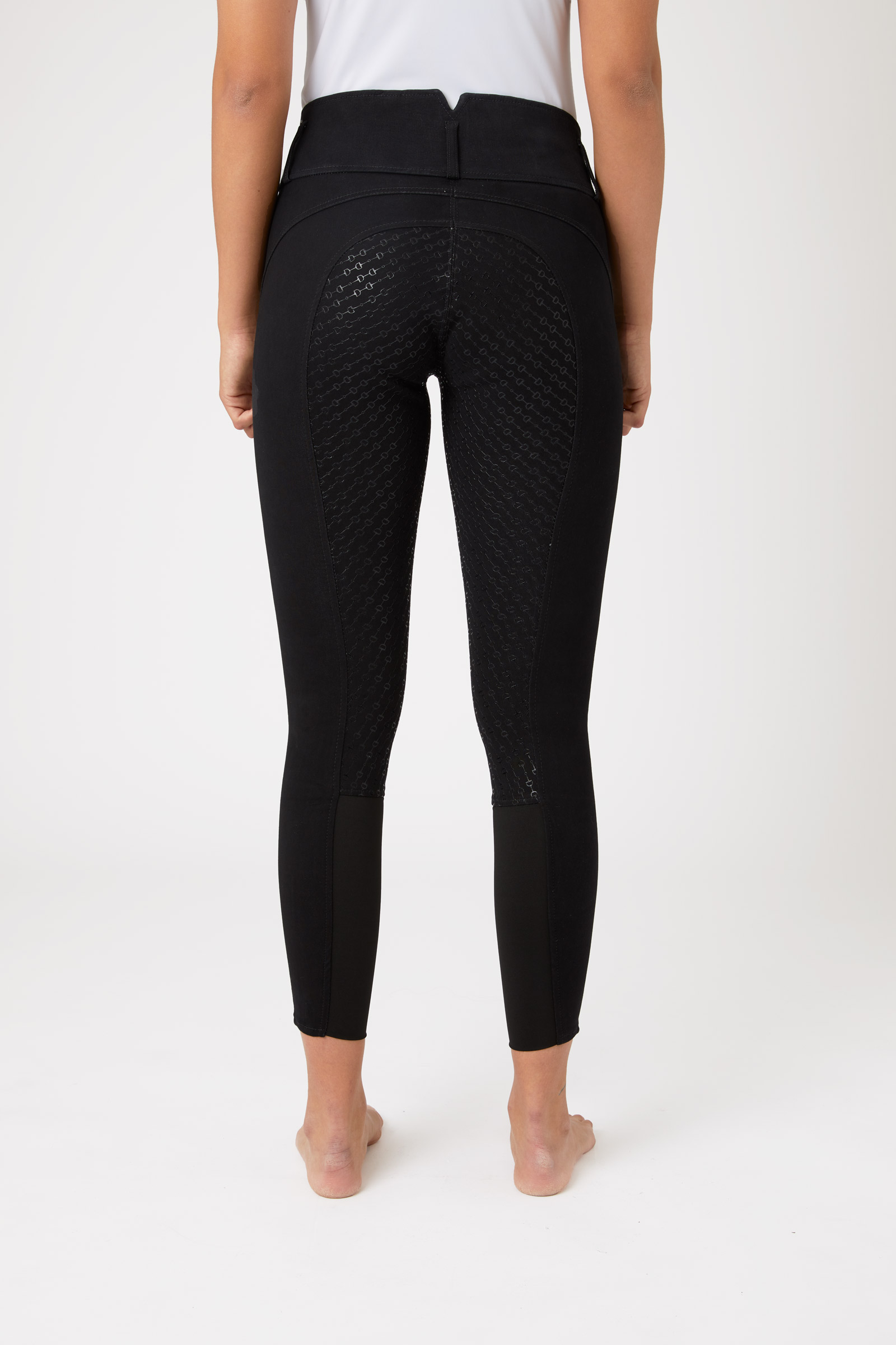 Bryczesy damskie z silikonowym lejem Horze Daniela FS