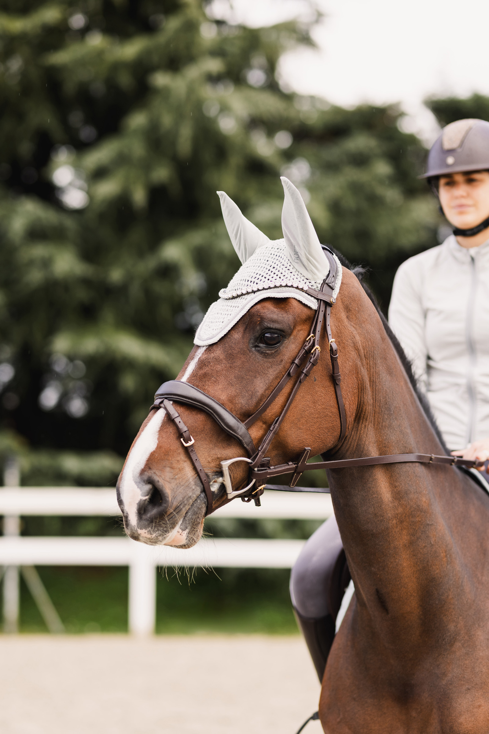 Nauszniki Horze Rose Tonique