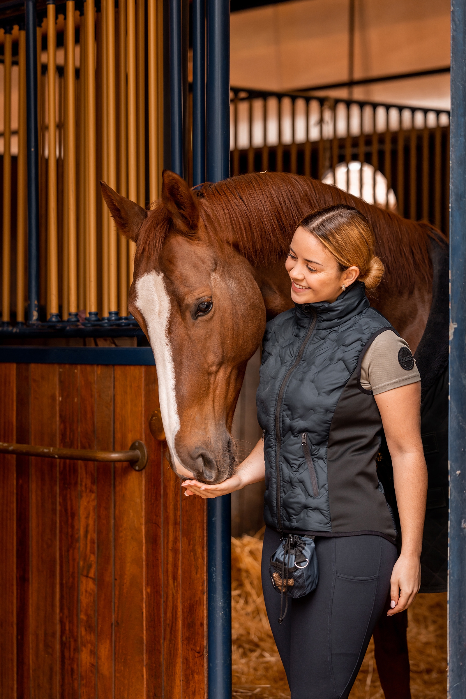 Horze Shelly Ocieplany damski bezrękawnik jeździecki