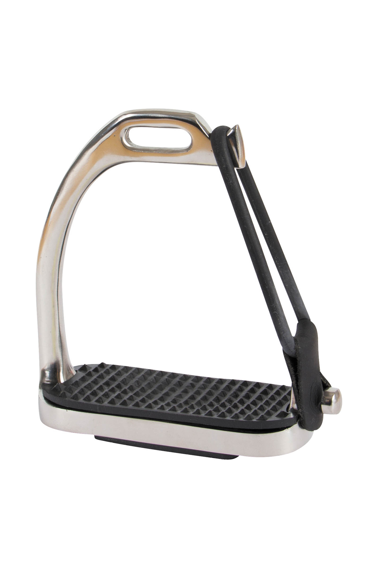 HorseGuard Stainless Steel Stirrups with Elastic