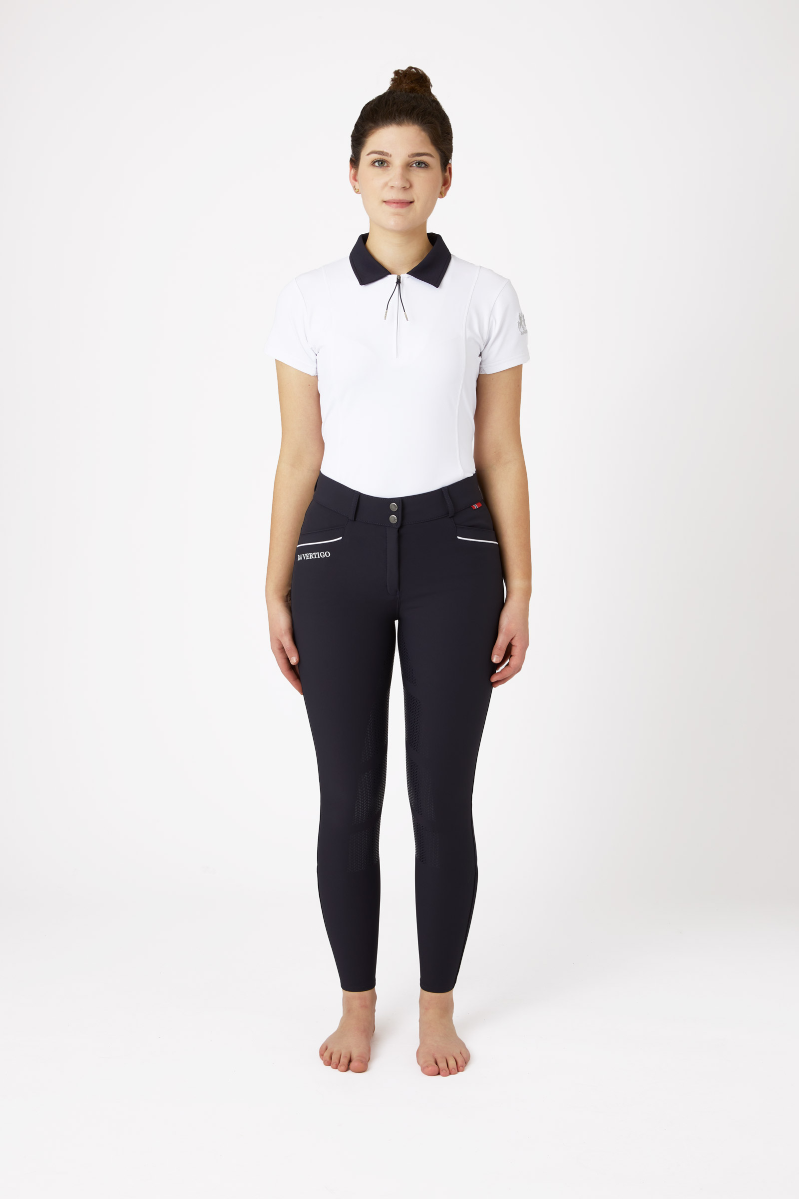 Bryczesy damskie wyszczuplające, z pełnym silikonowym lejem B Vertigo Patricia