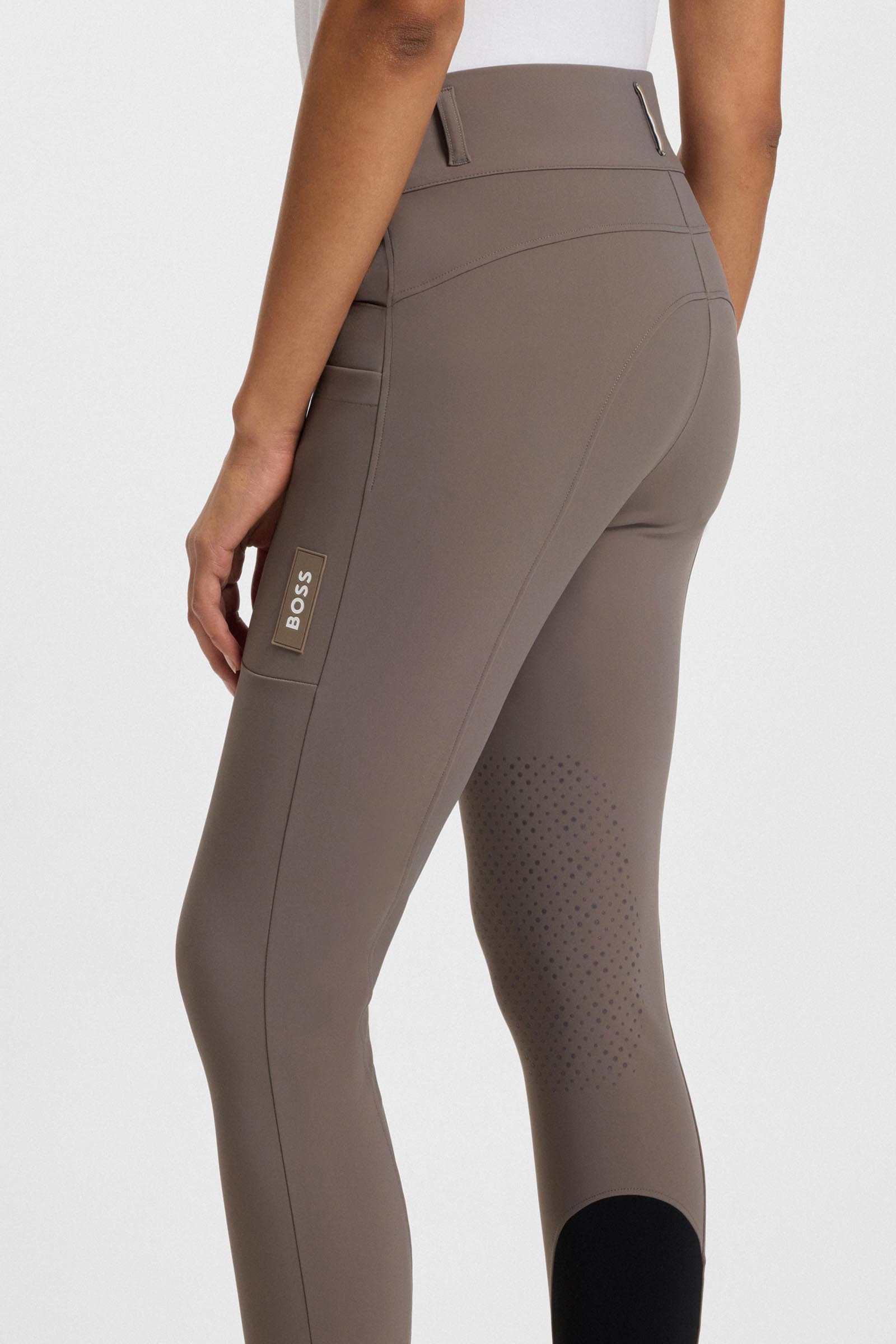 Boss Hannah damskie bryczesy High Waist knee grip Technical