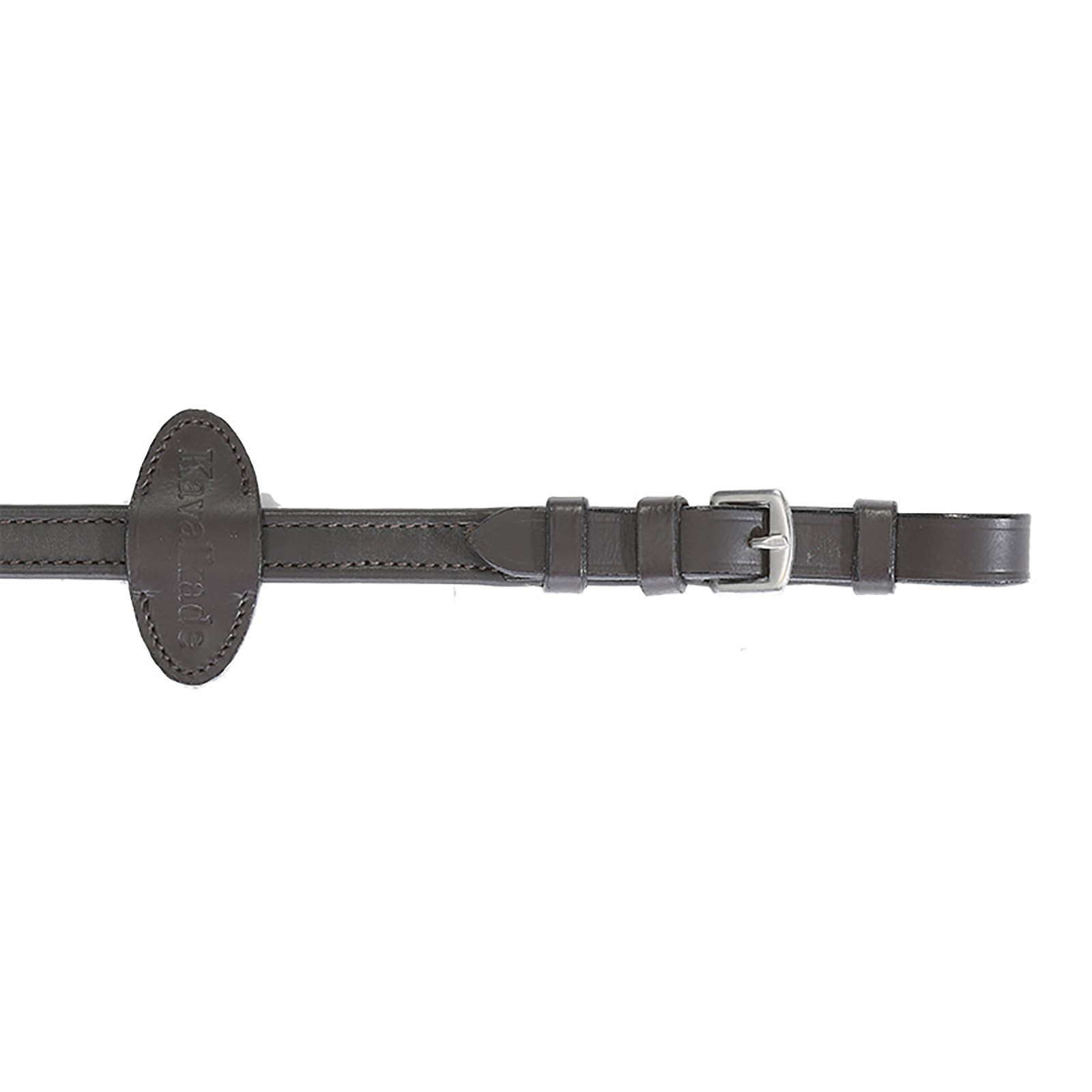 Brown Kavalkade Miękkie wodze skórzane