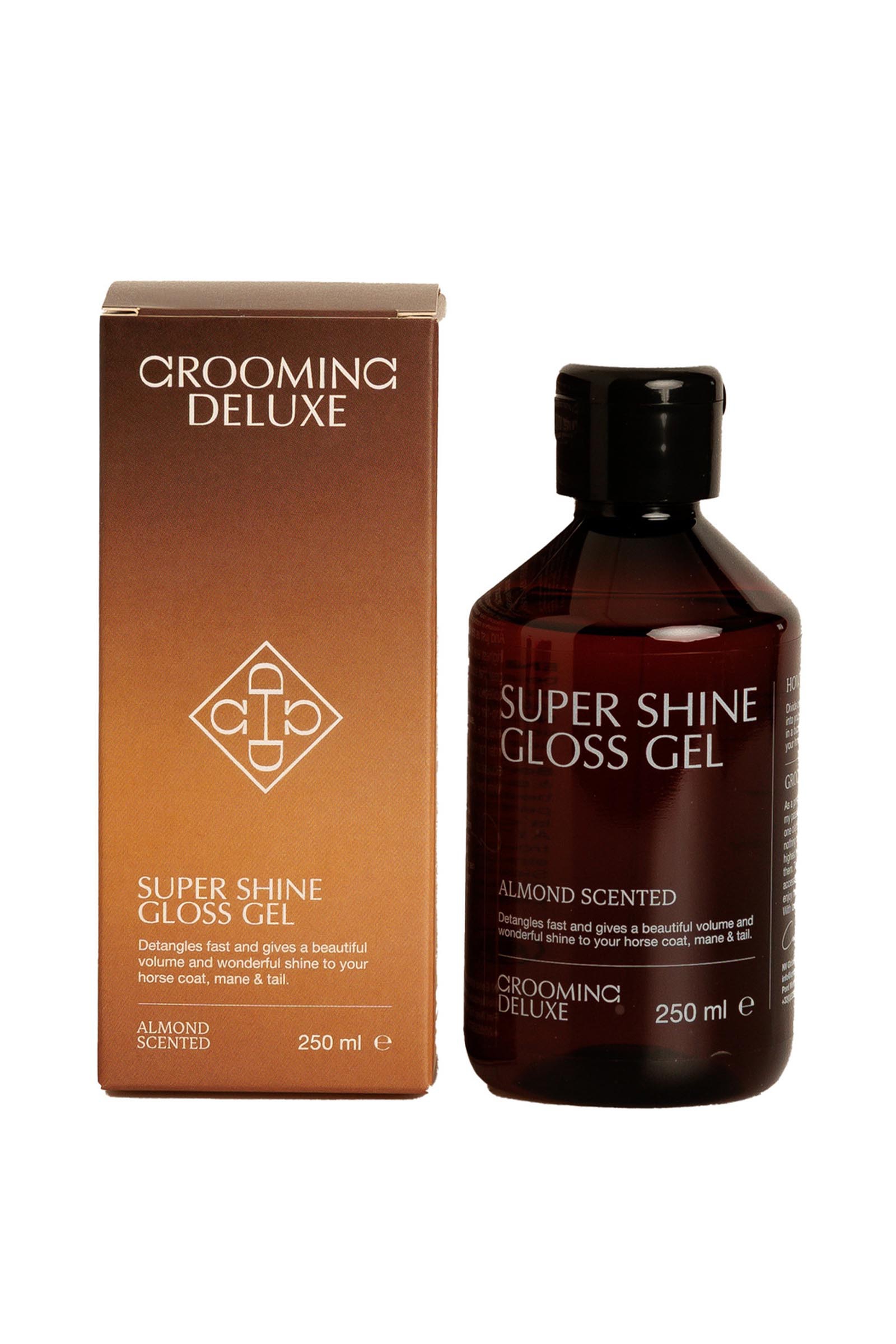 Grooming Deluxe Super Shine żel nabłyszczający migdałowy, 250 ml