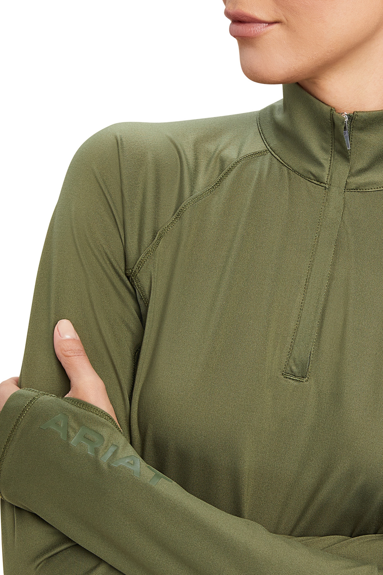 Damska koszula z długim rękawem Ariat Lowell 2.0 z zapięciem 1/4