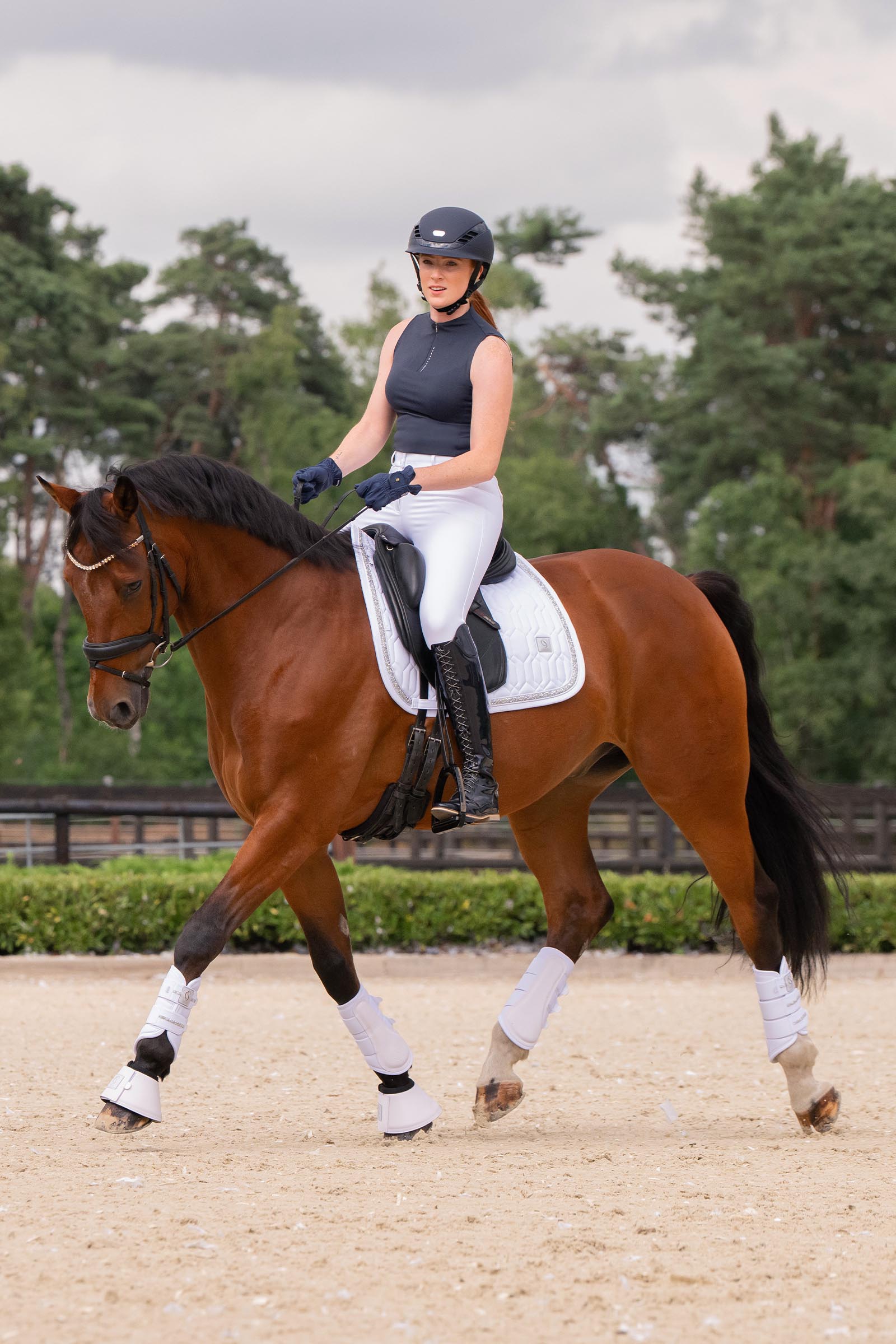 Eskadron Classic Sport SS26 Top damski z p&oacute;łzamkiem