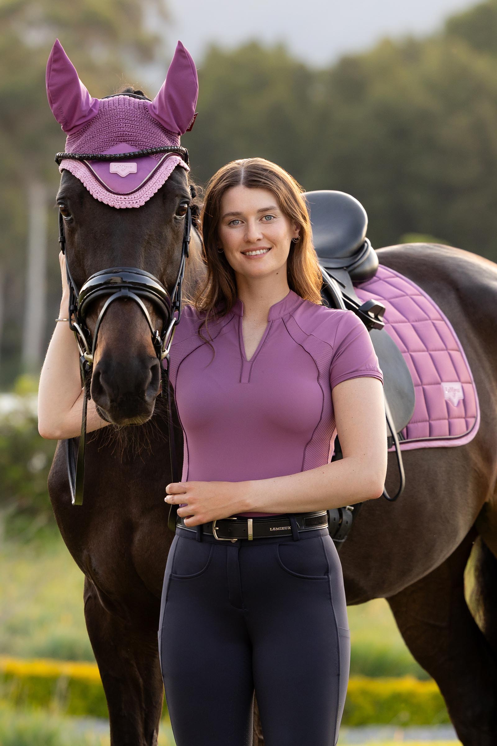 LeMieux Lisa damska warstwa bazowa z siatki