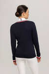 Tommy Hilfiger Equestrian Indiana damski sweter z dekoltem w serek