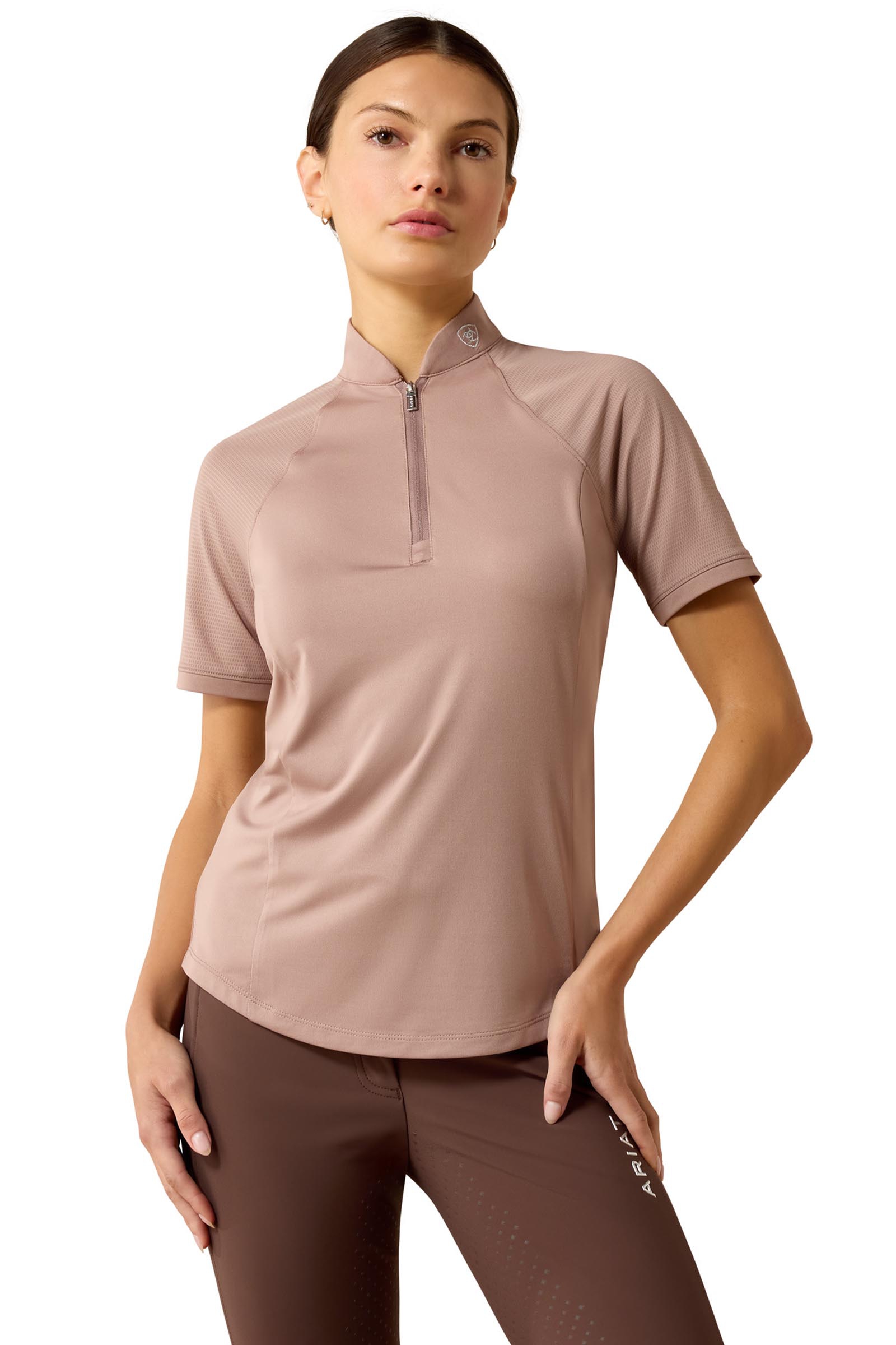 Antler Ariat Soquel damska warstwa bazowa z 1/4 zamkiem błyskawicznym