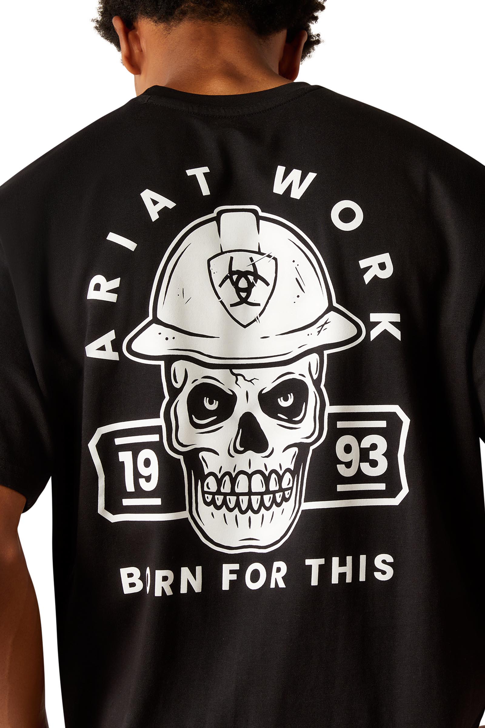 Ariat Rebar Cotton Strong Hardhead Męski T-shirt