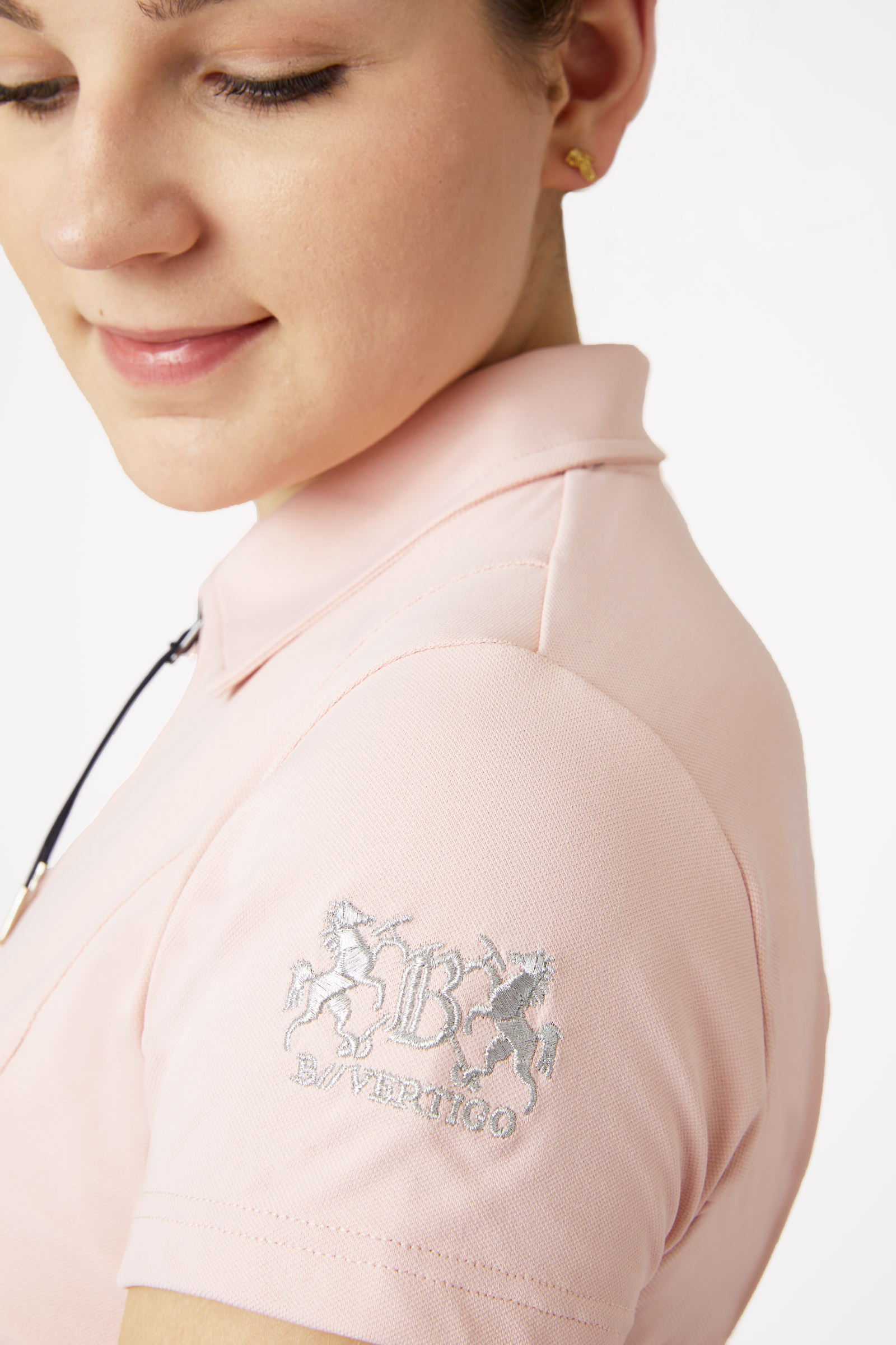 Damska koszulka polo B Vertigo Claudine z krótkim rękawem