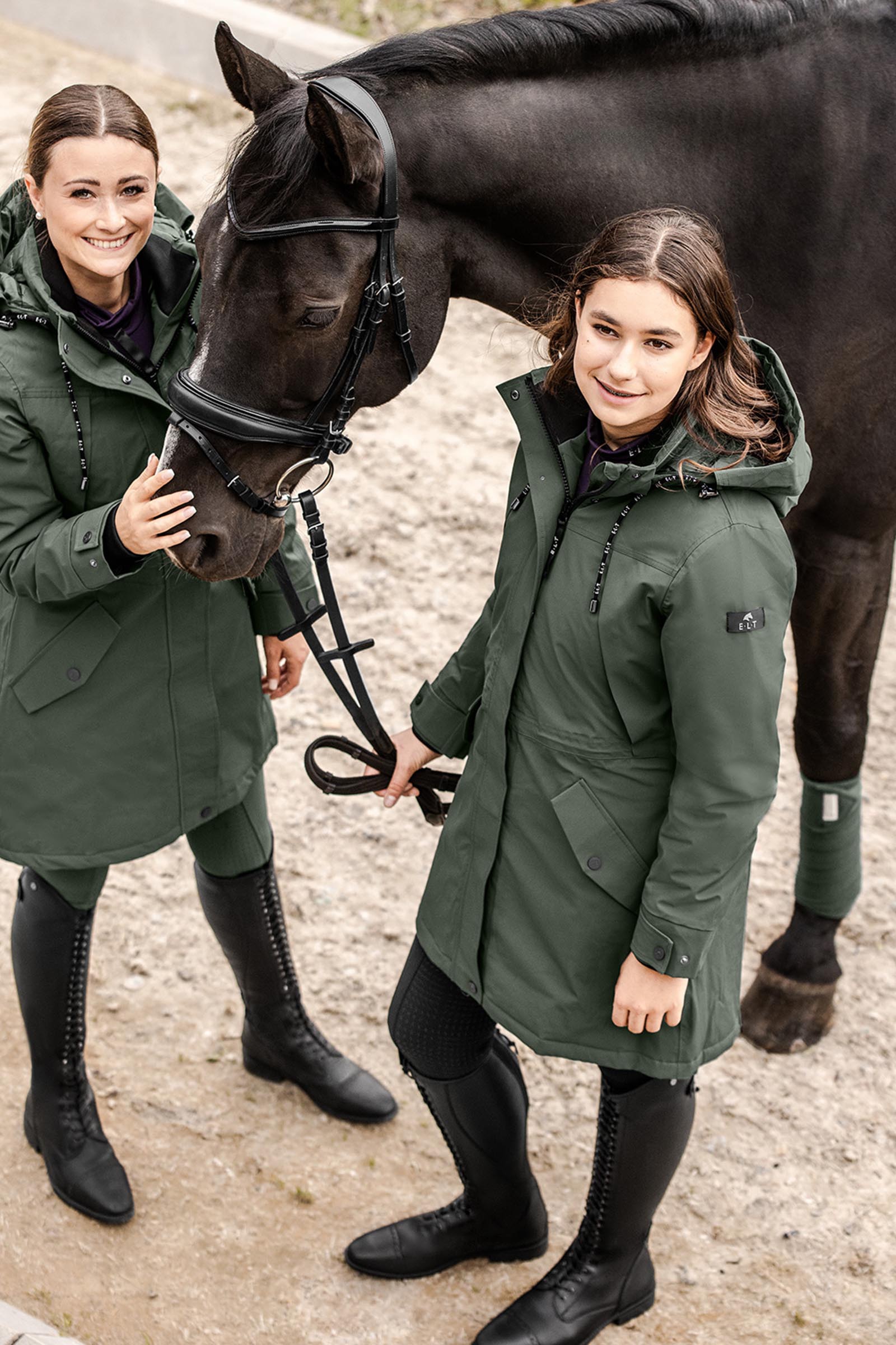 ELT Ontario Damska zimowa kurtka jeździecka