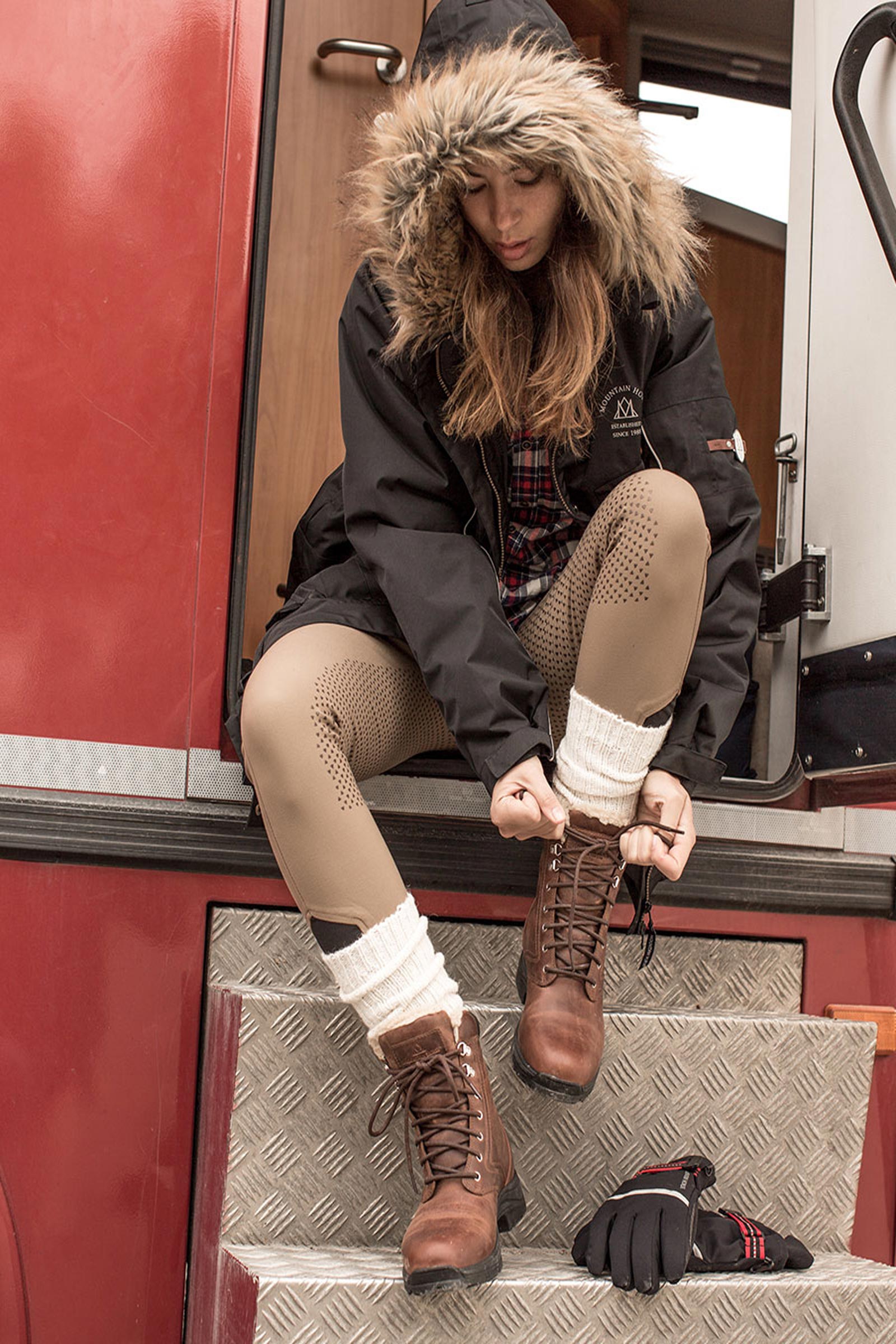 Mountain Horse Snowy River Damskie Buty Sznurowane