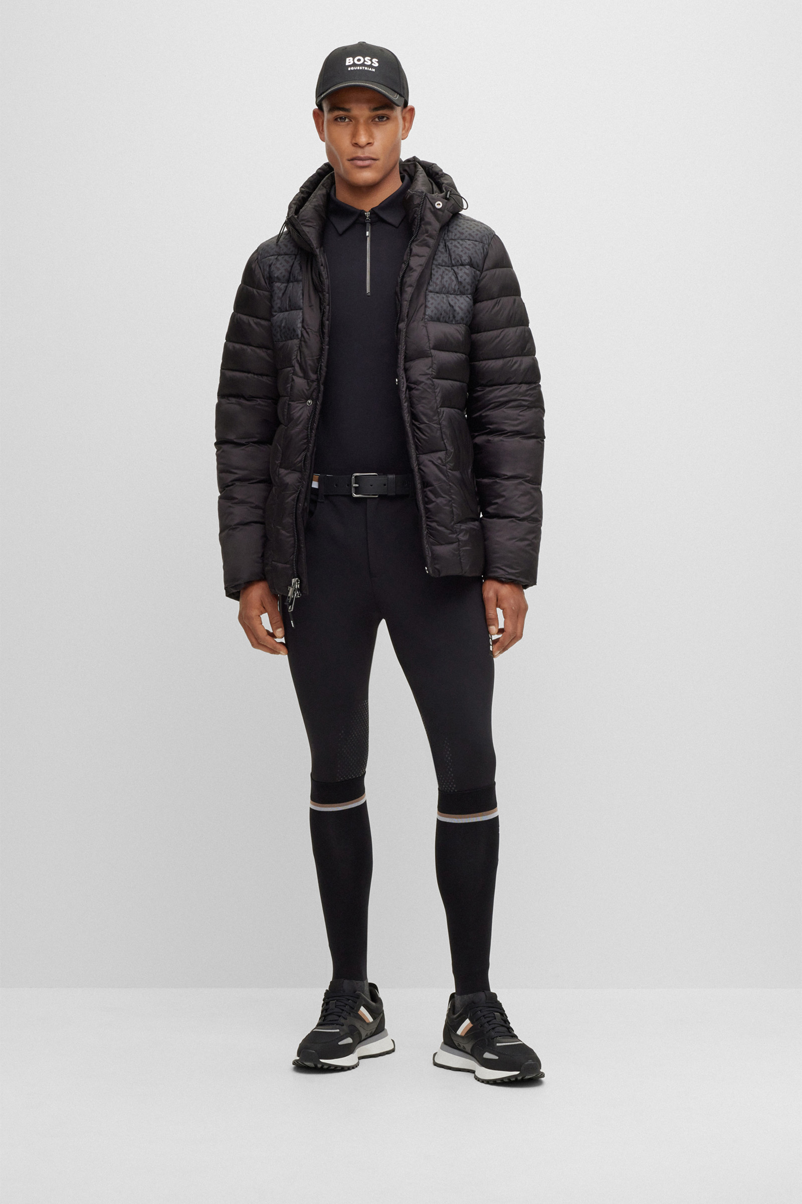 Spodnie Boss James z chwytem na kolana na lato