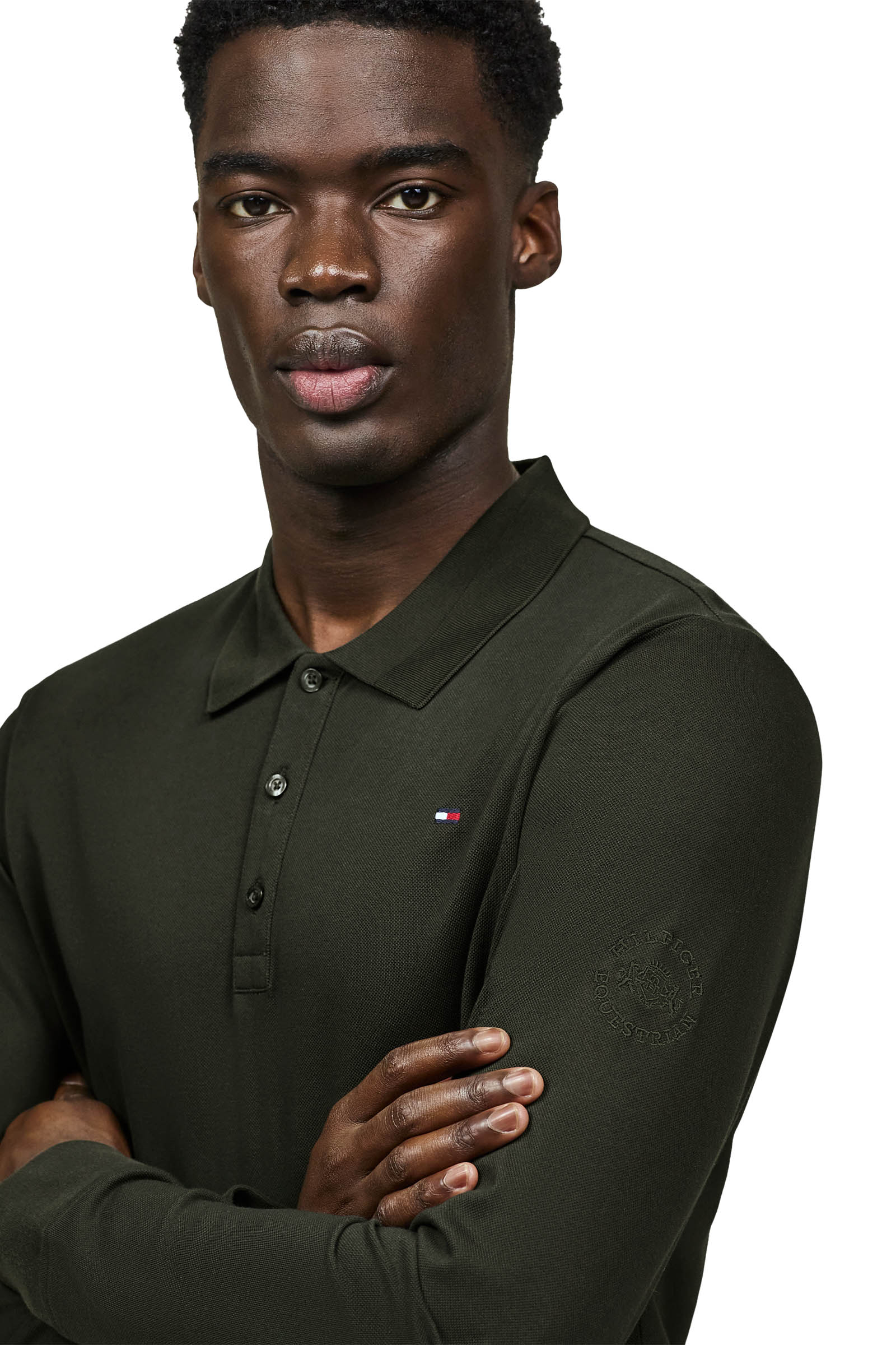 Tommy Hilfiger Equestrian Erwin Long Sleeve Polo