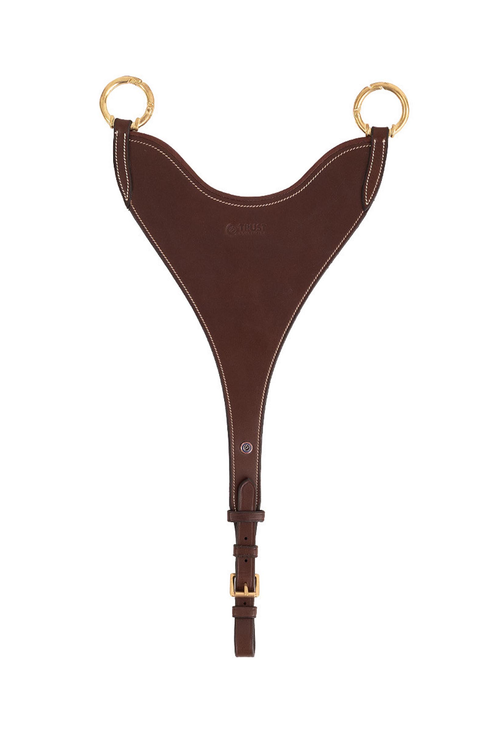 Brown/Gold Trust Equestrian Stockholm Hard Bip Martingale Attachment