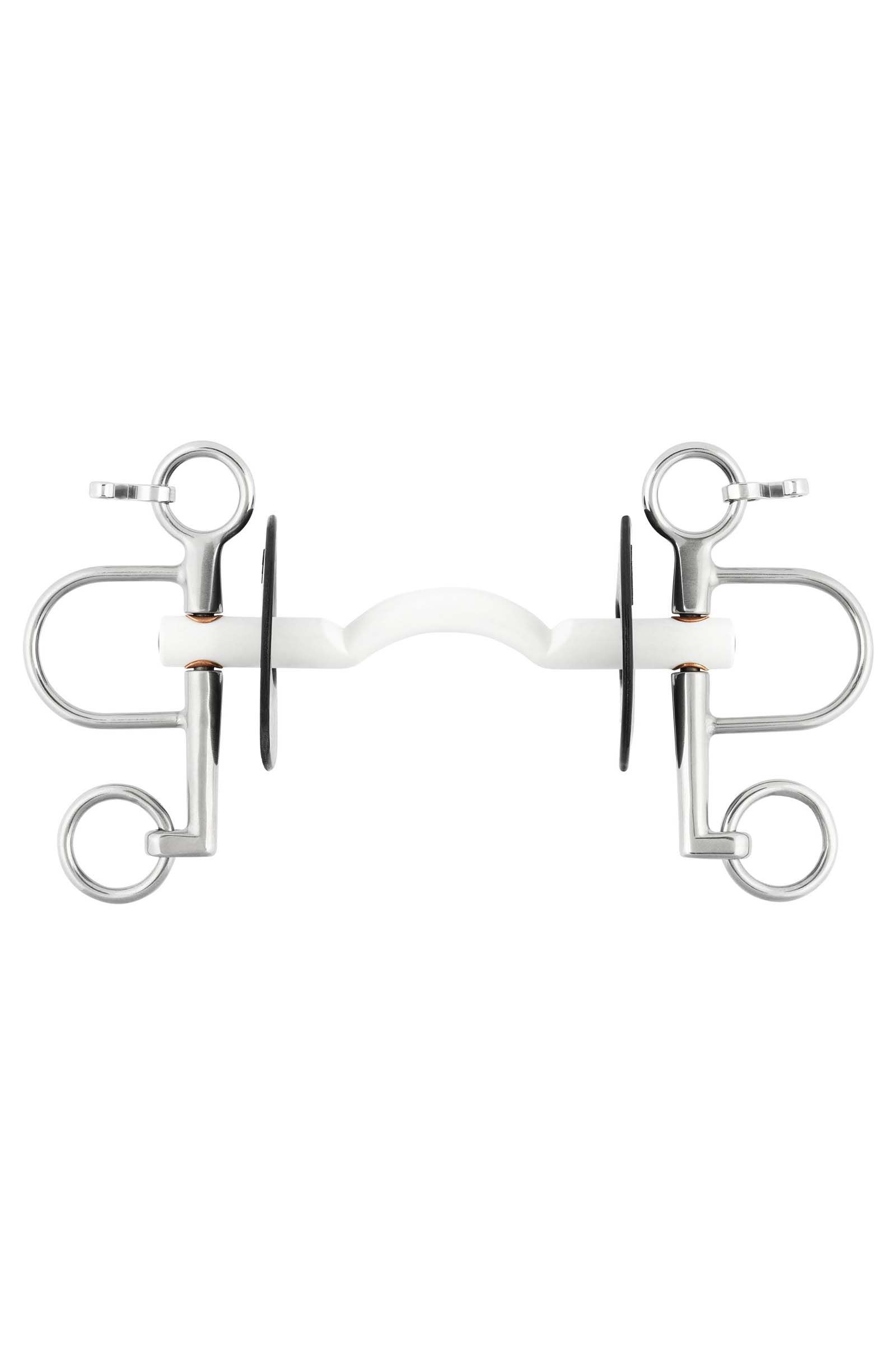 Sprenger Nathe Pelham Soft Mullen Mouth Wędzidło pelham z portem, 15mm, Czanki 5,5cm