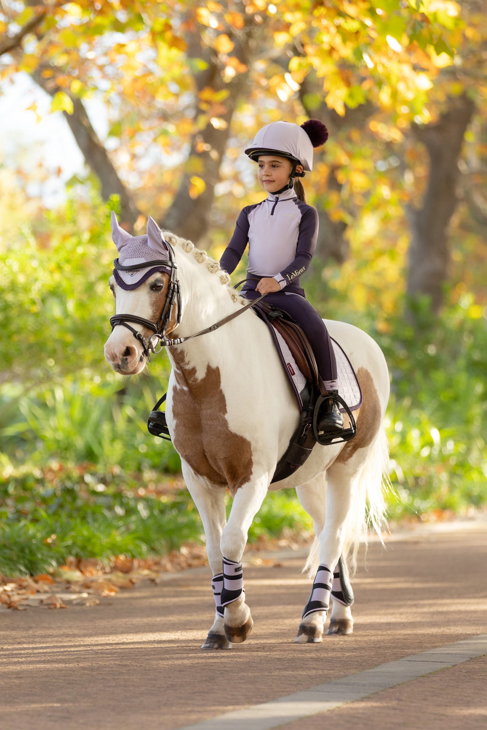 LeMieux Mini dziecięca koszulka bazowa z ochroną UV